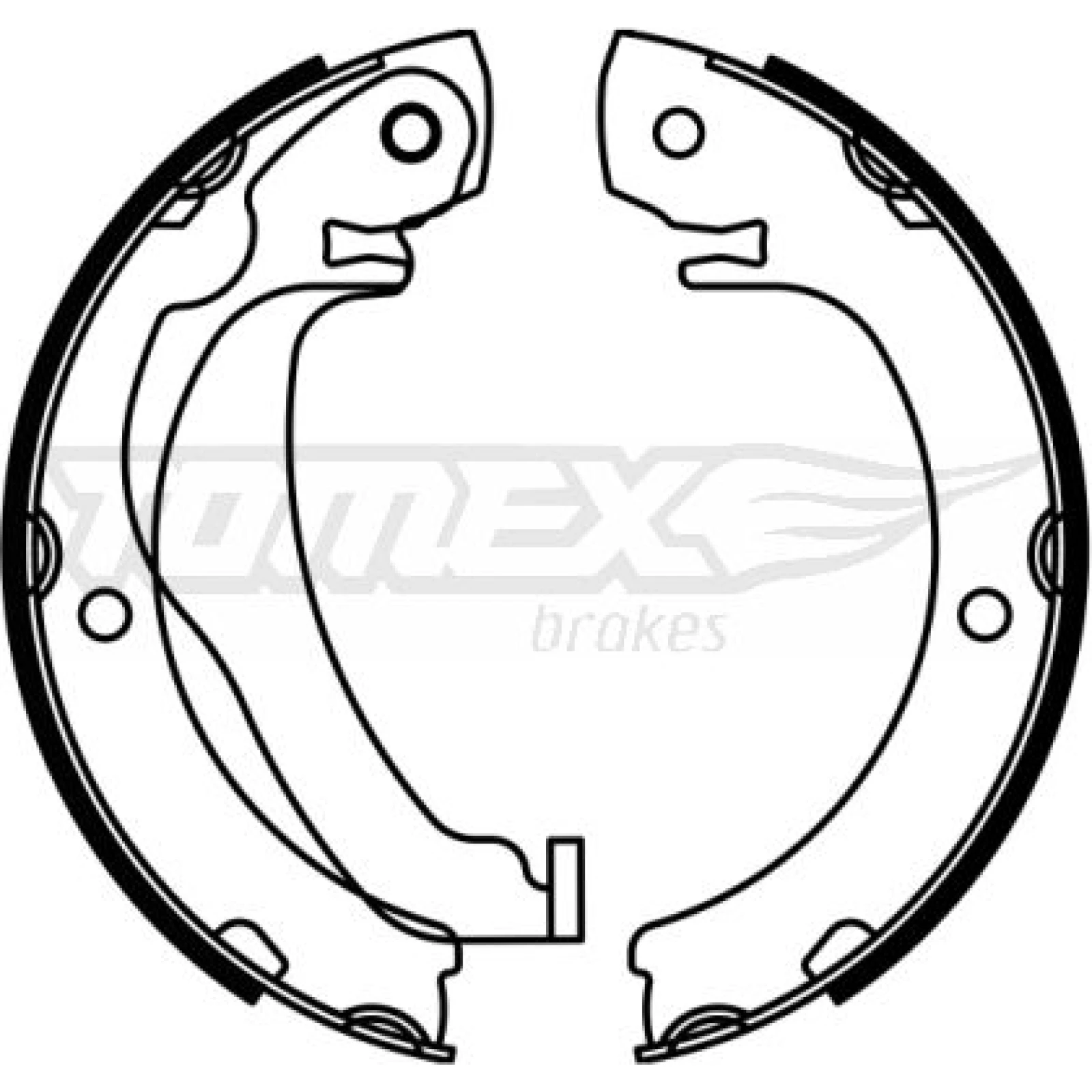 TOMEX brakes Bremsbackensatz TX 23-05
