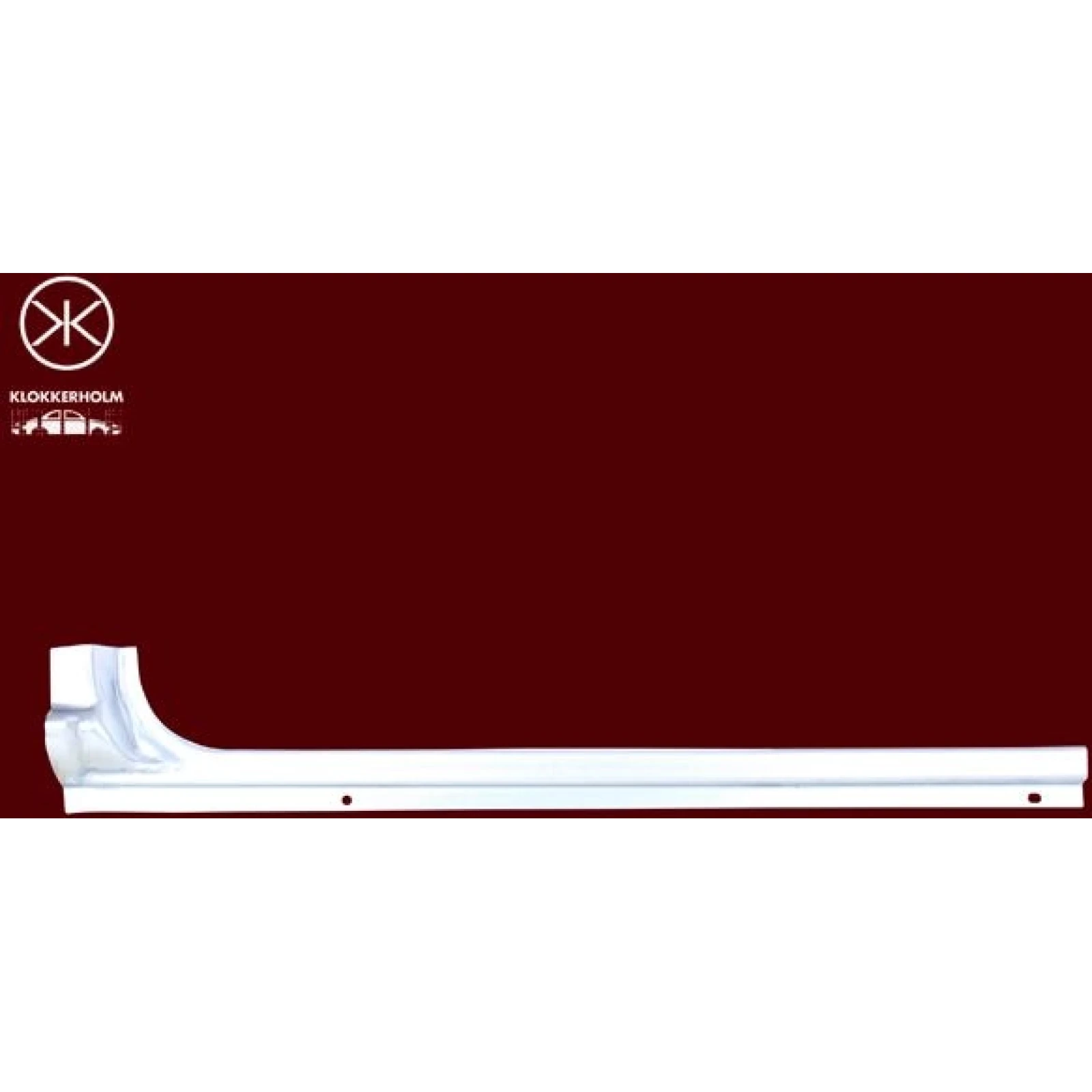 Klokkerholm Seitenschweller Türschweller Reparaturblech Einschweißblech 3542016 - passend für Mercedes-Benz Vito/Viano W639 sowie V-Klasse/Vito W447,