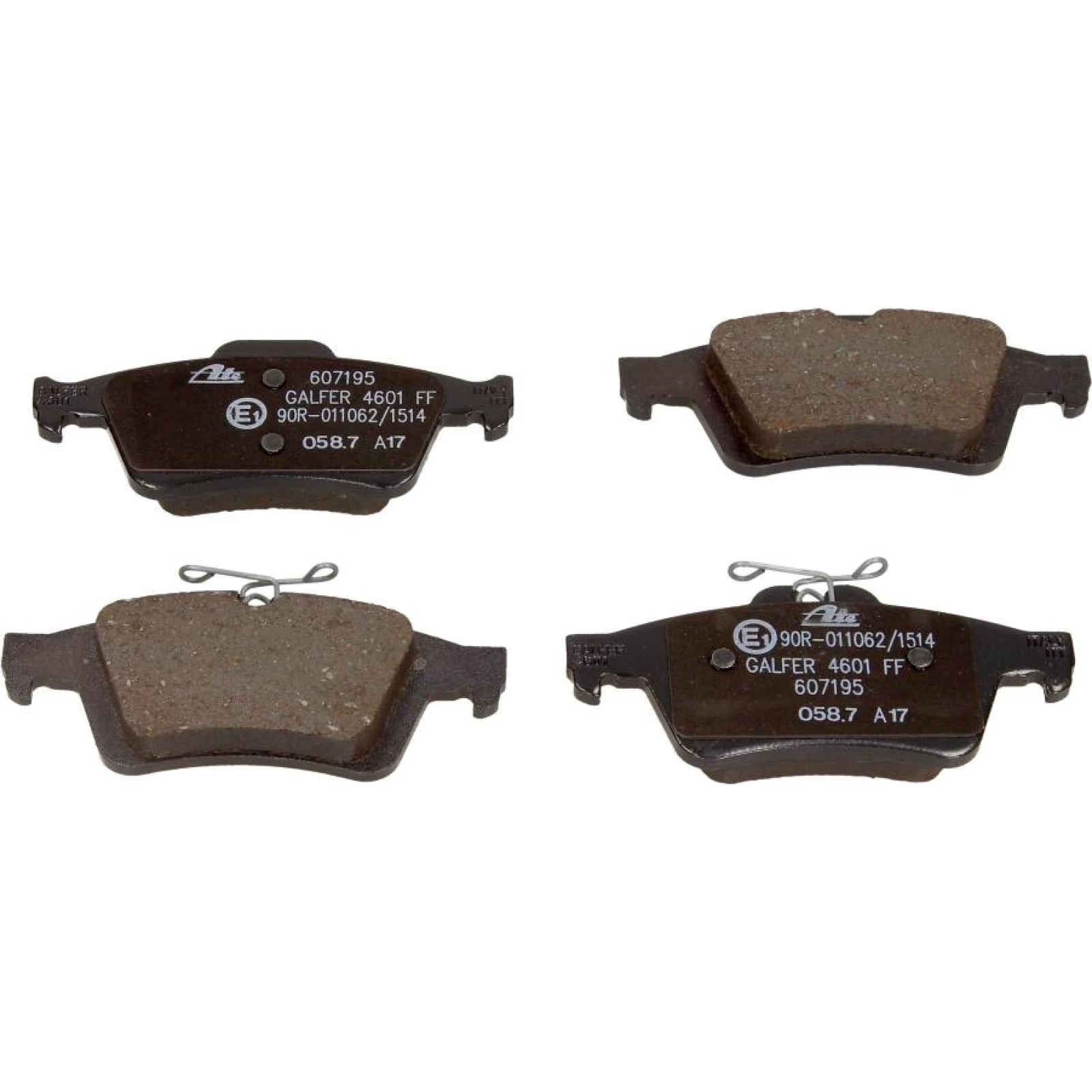 Bremsbelagsatz Opel T. Vectra C/Focus/Mazda/Volvo/Renault 13.0460-7195.2