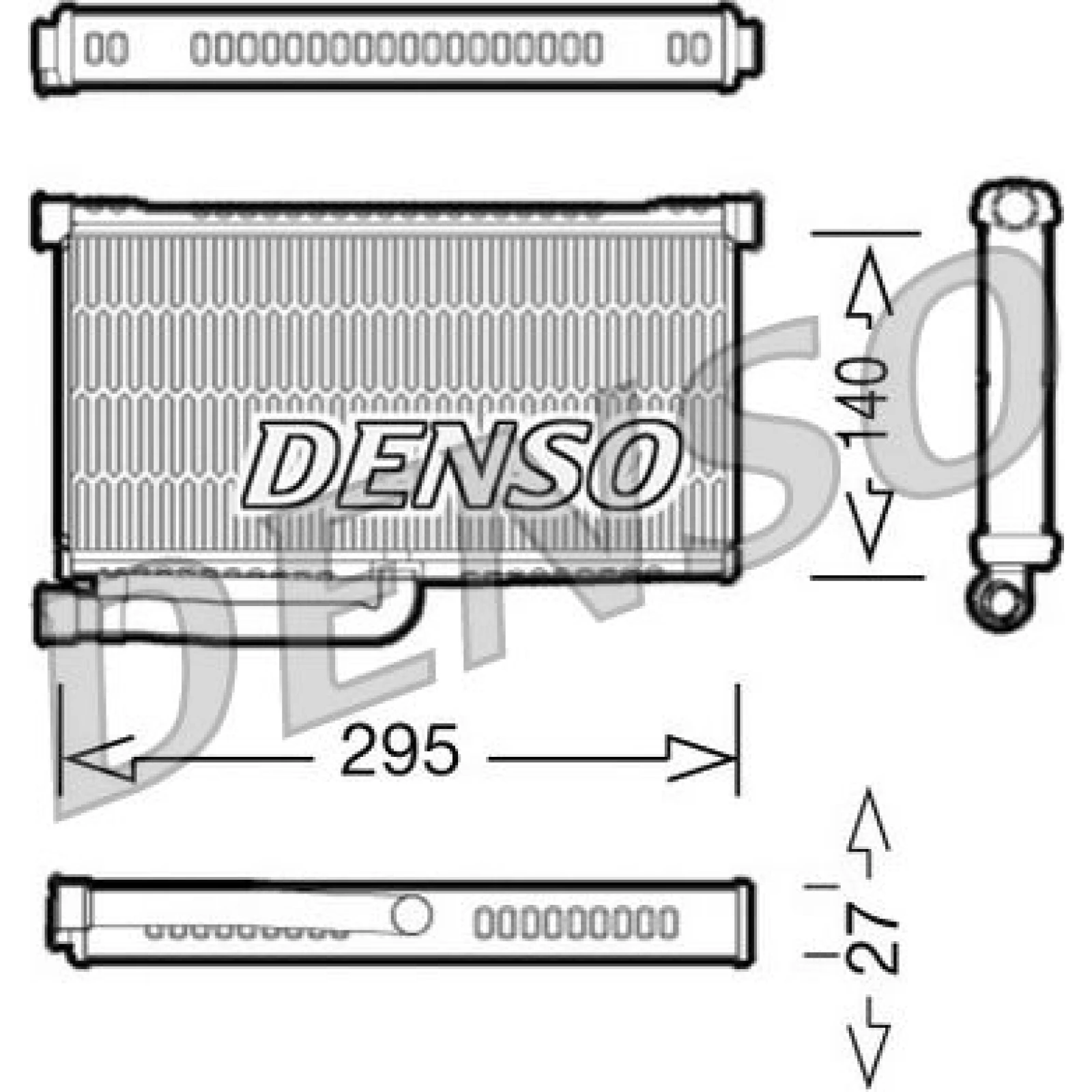 DENSO Heizkörper DRR02004