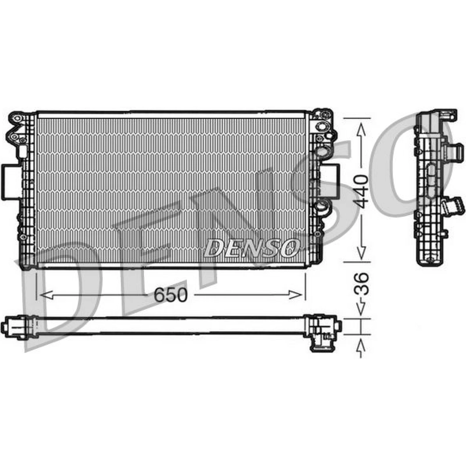 DENSO Motorkühler DRM12004