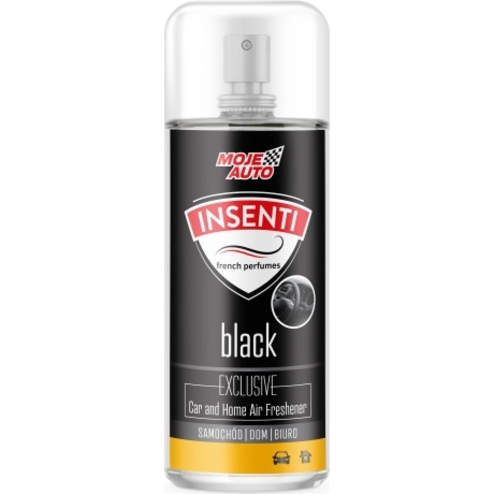 MOJE AUTO AMT15-175 Insenti Lufterfrischer Spray 50 ml – Black