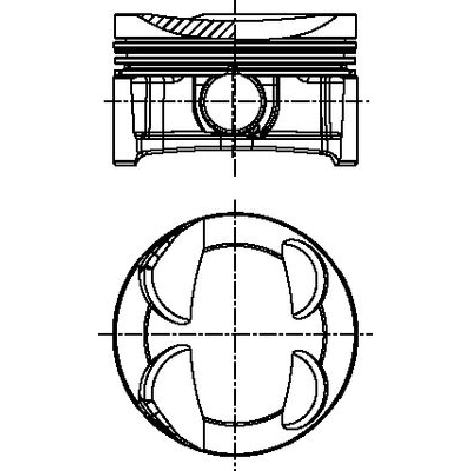 FAI AutoParts Kolben PK67-000
