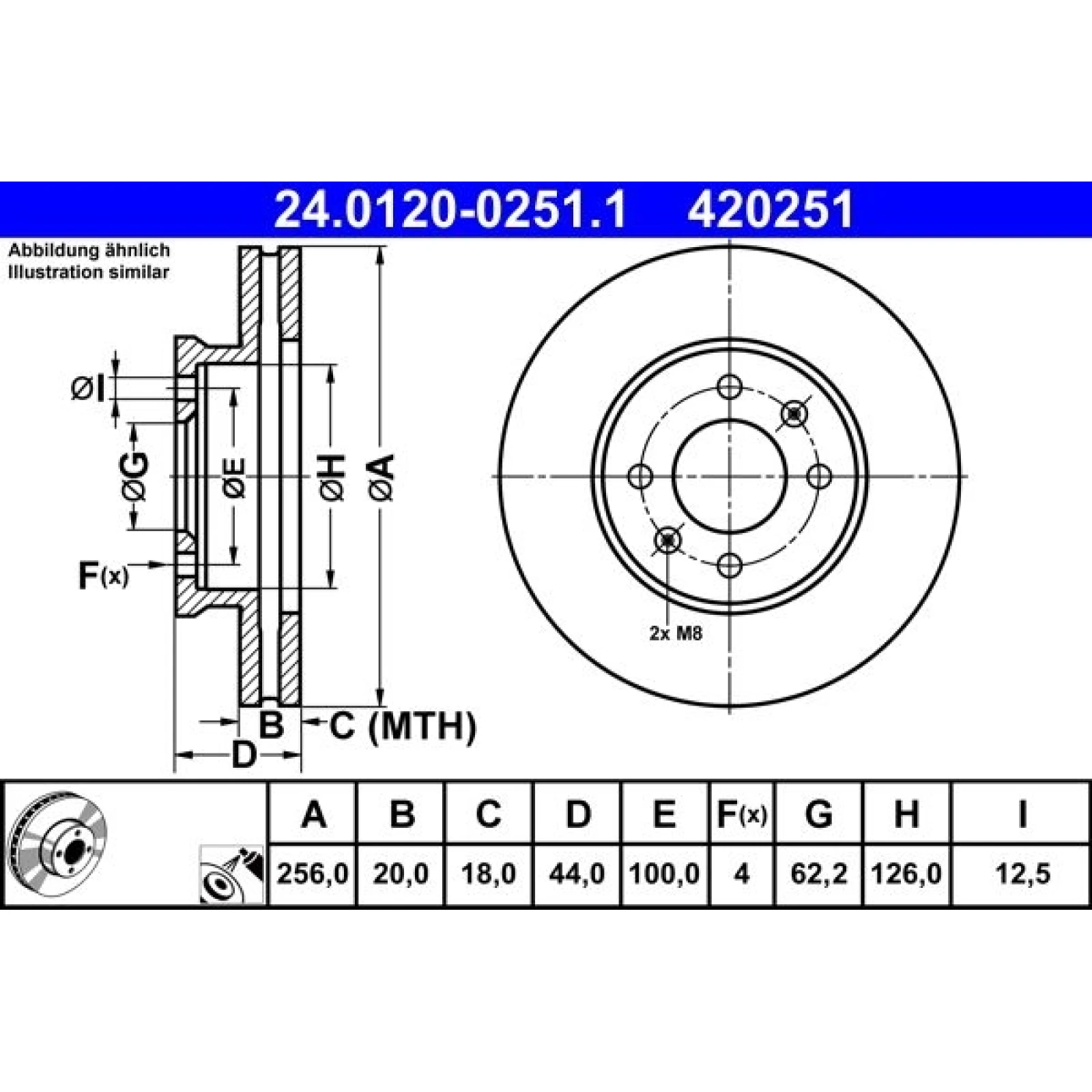 Bremsscheibe 24.0120-0251.1