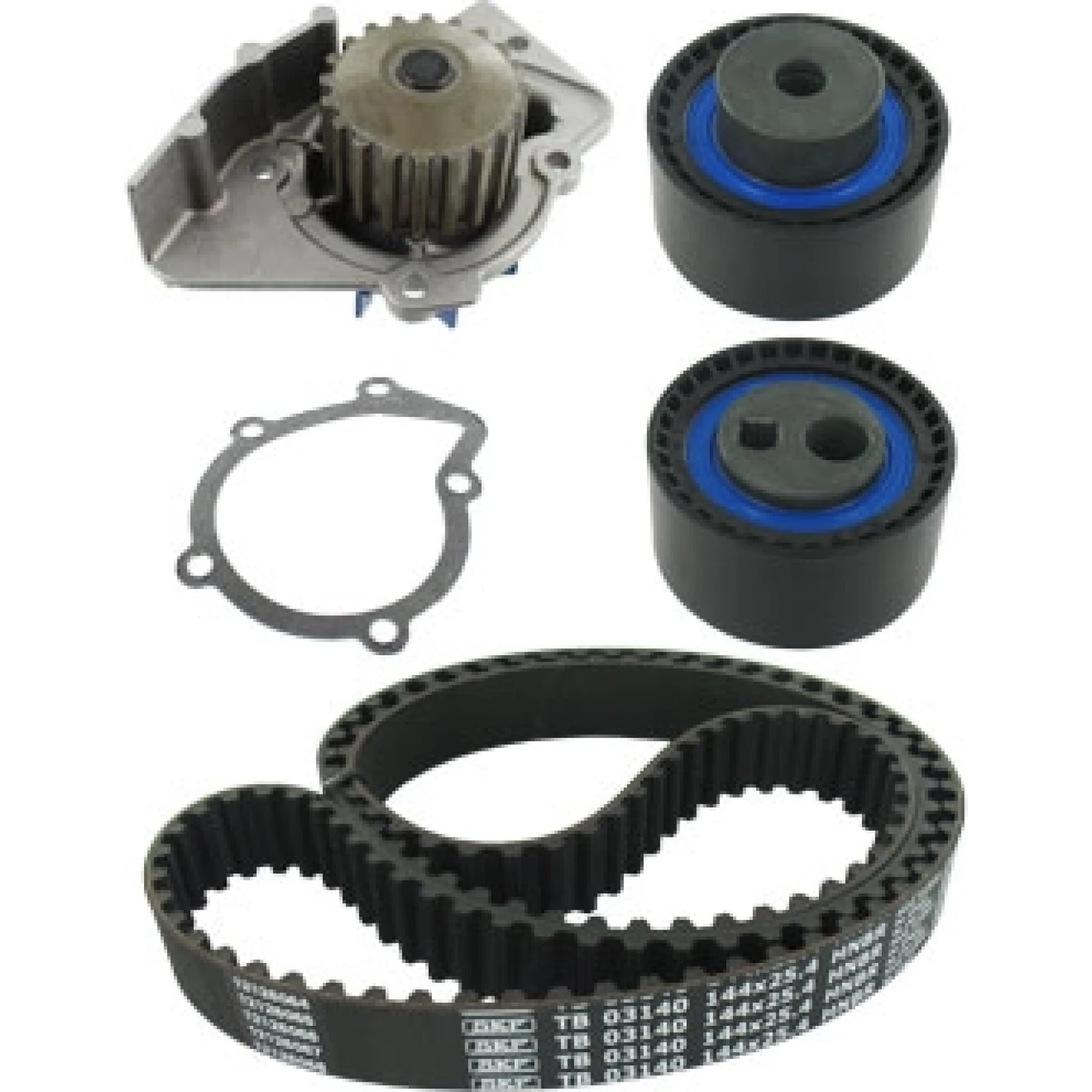SKF Zahnriemensatz mit Wasserpumpe VKMC 03265