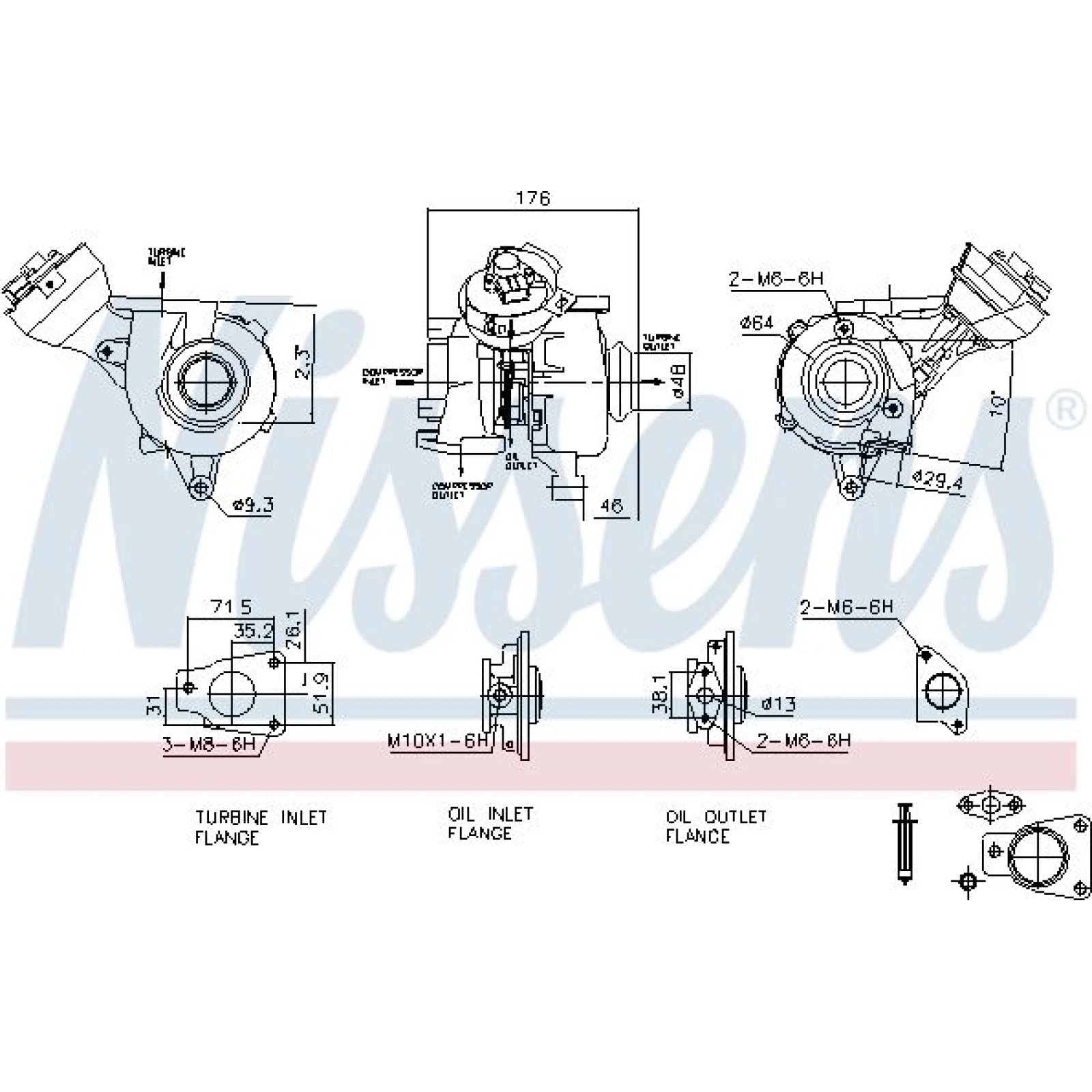 Turbolader NIS93482