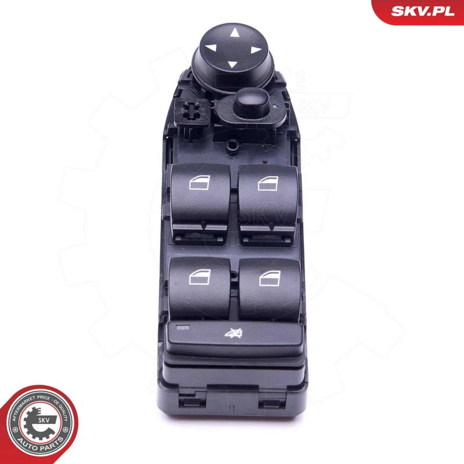 ESEN SKV 37SKV038 Fensterheberschalter vorne fahrerseitig, 4-polig, elektrisch, 12 V