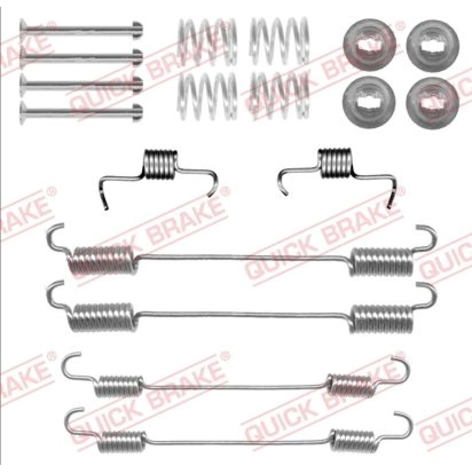 QUICK BRAKE Zubehörsatz, Bremsbacken 105-0059
