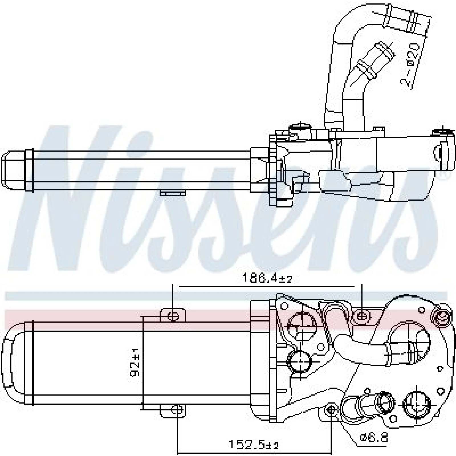 KÜHLER, ABGASRÜCKFÜHRUNG NIS989412
