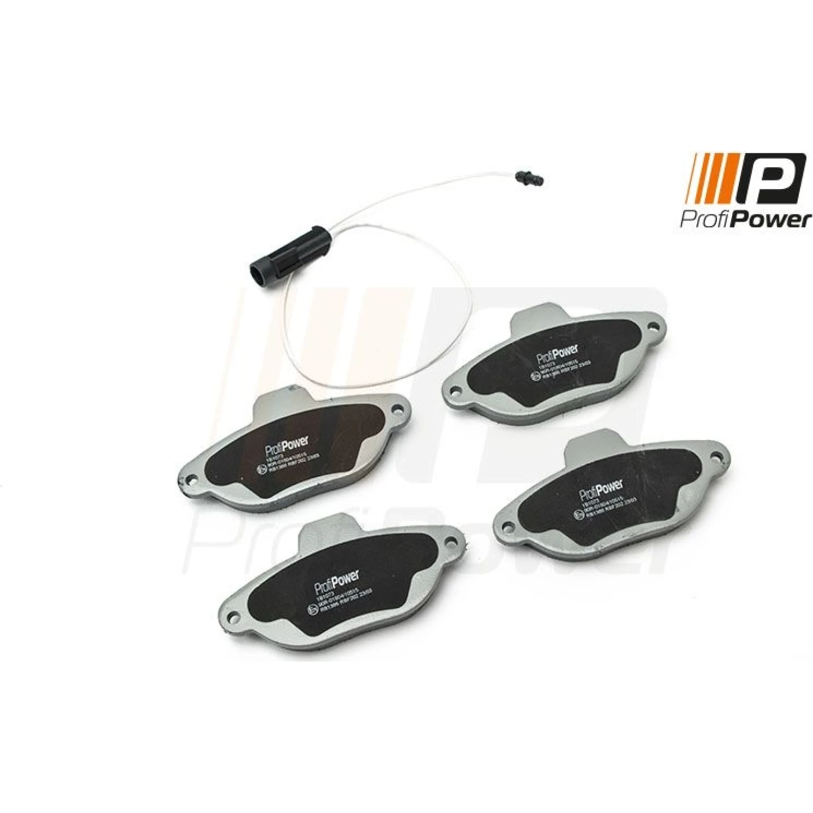 PROFIPOWER Bremsbelagsatz, Scheibenbremse 1B1073
