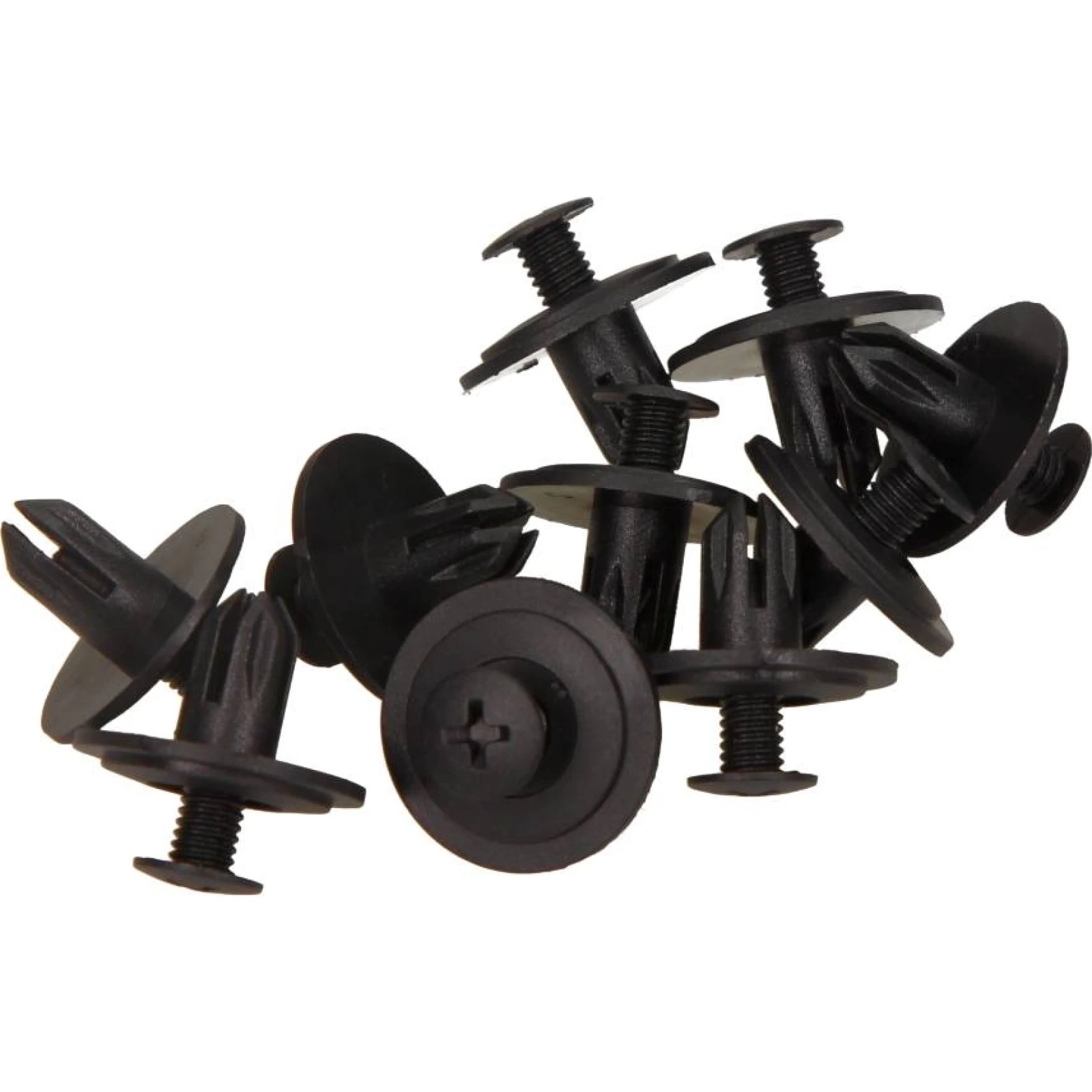Erweiterungsstift 6mm Schwarz für Aussenrahmen-Seitenverkleidungen Honda Civic 91-00 / Cr-V 97-01 (10 Stück) B14698