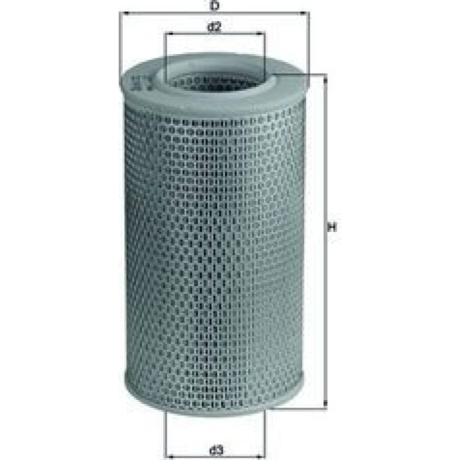 MAHLE Luftfilter LX 611