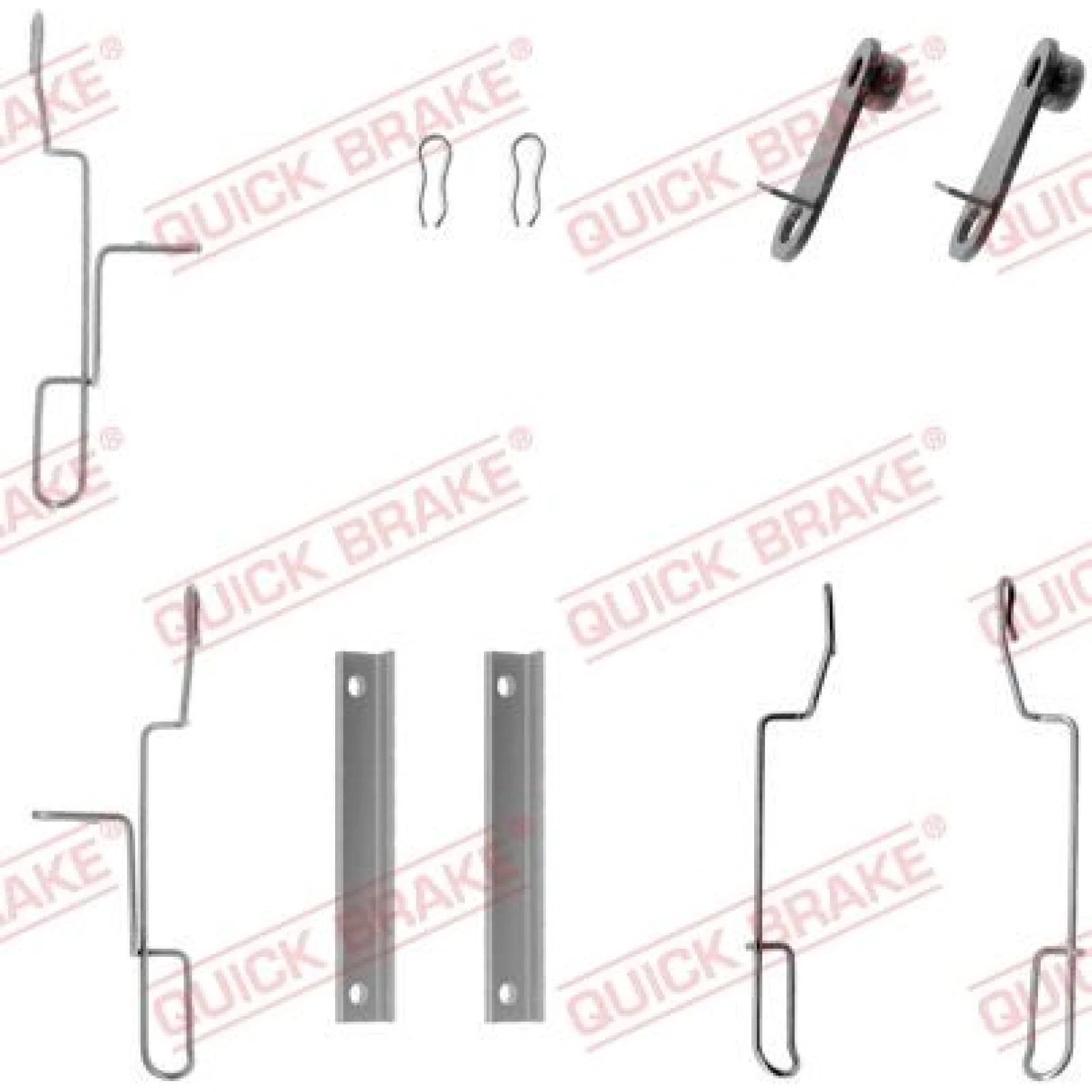 Quick Brake Montagesatz für Bremsbeläge 109-1188