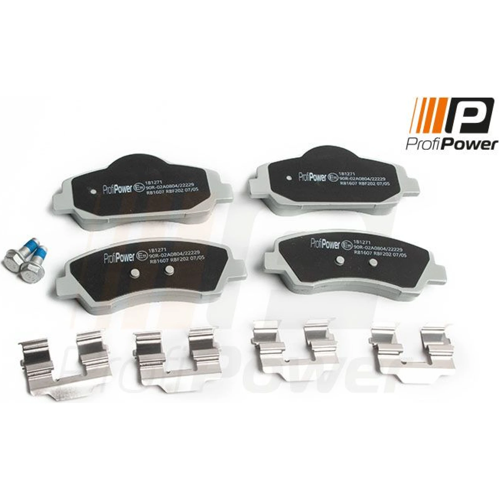 PROFIPOWER Bremsbelagsatz, Scheibenbremse 1B1271