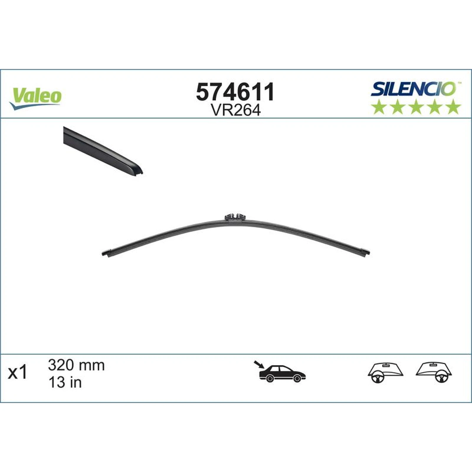 VM264 VALEO Silencio X.TRM HECK 574611