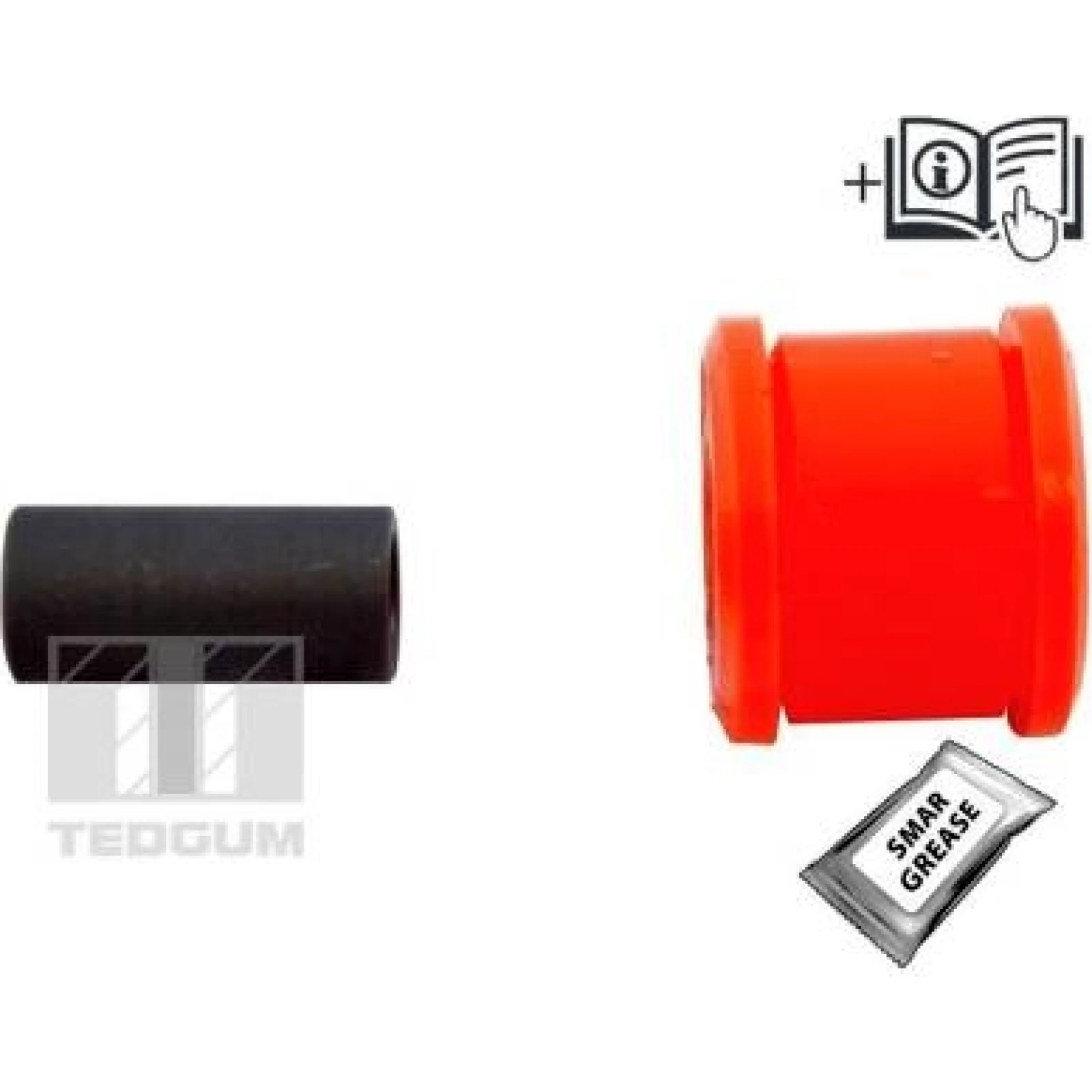 Lagerbuchse, Querlenker Landrover T. Discovery Ii 98-04 Transverse Polyurethan TED35726