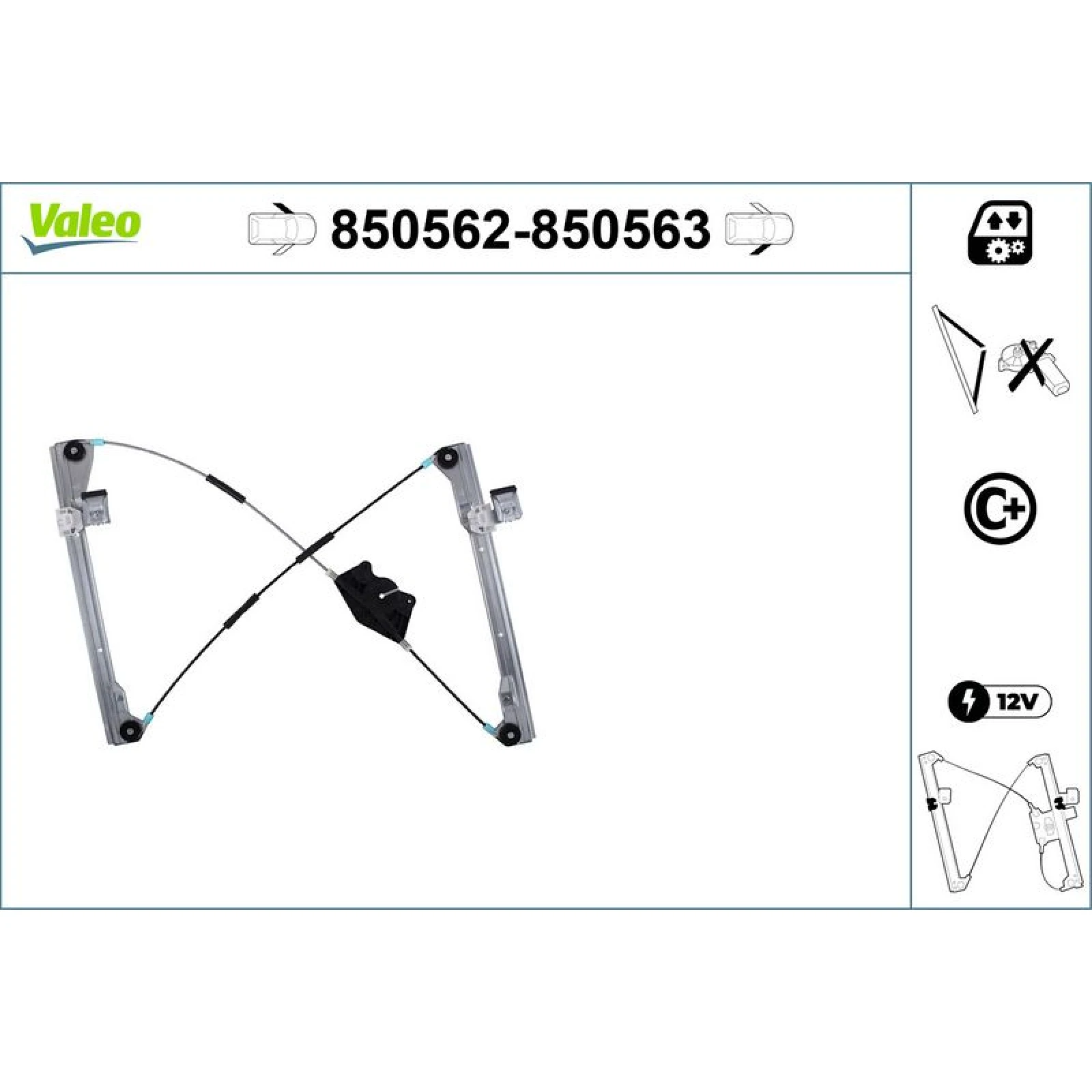 VALEO Fensterheber 850562