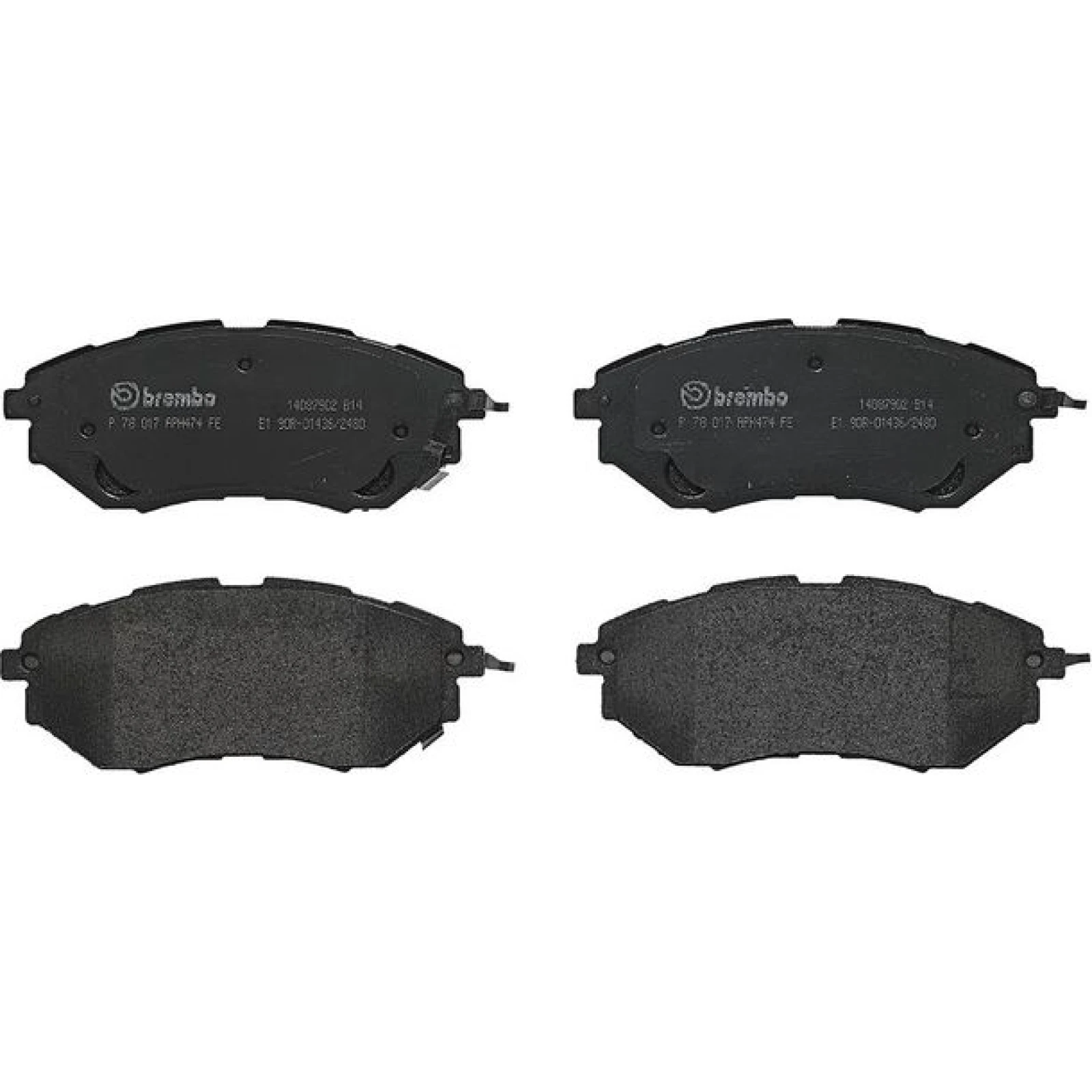 BREMBO Bremsklötze VA P 78 017