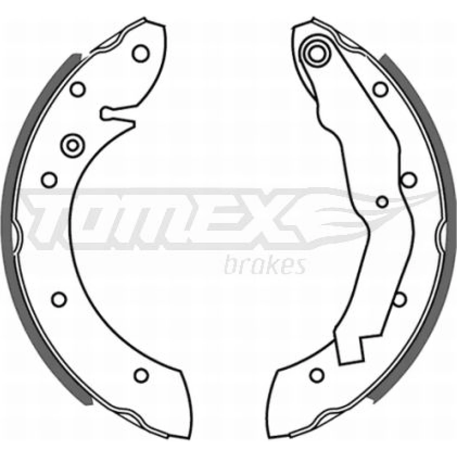 TOMEX brakes Bremsbackensatz TX 21-33