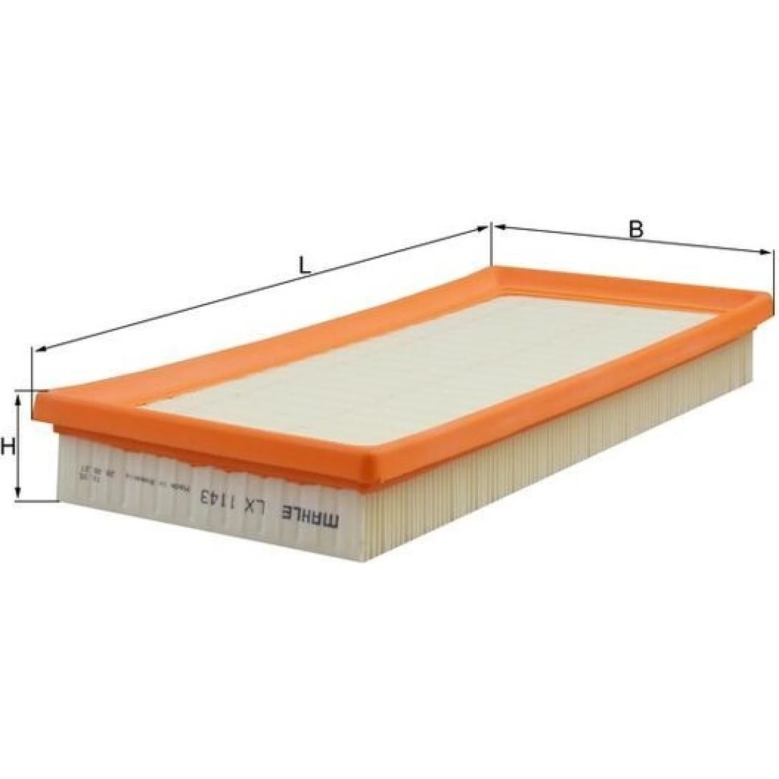 MAHLE Luftfilter LX 1143