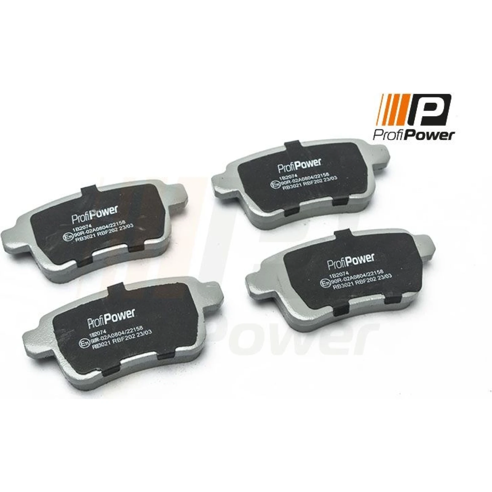 PROFIPOWER Bremsbelagsatz, Scheibenbremse 1B2074