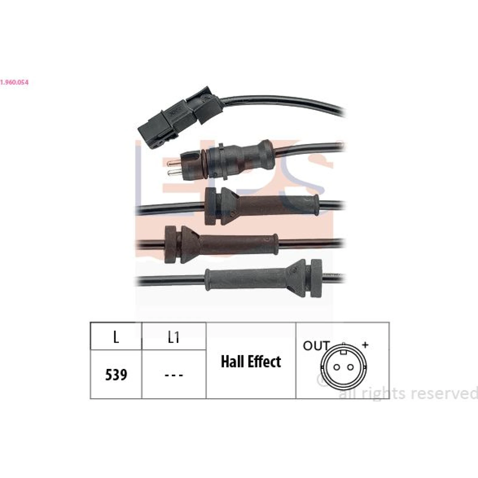 EPS ABS Sensor 1.960.054