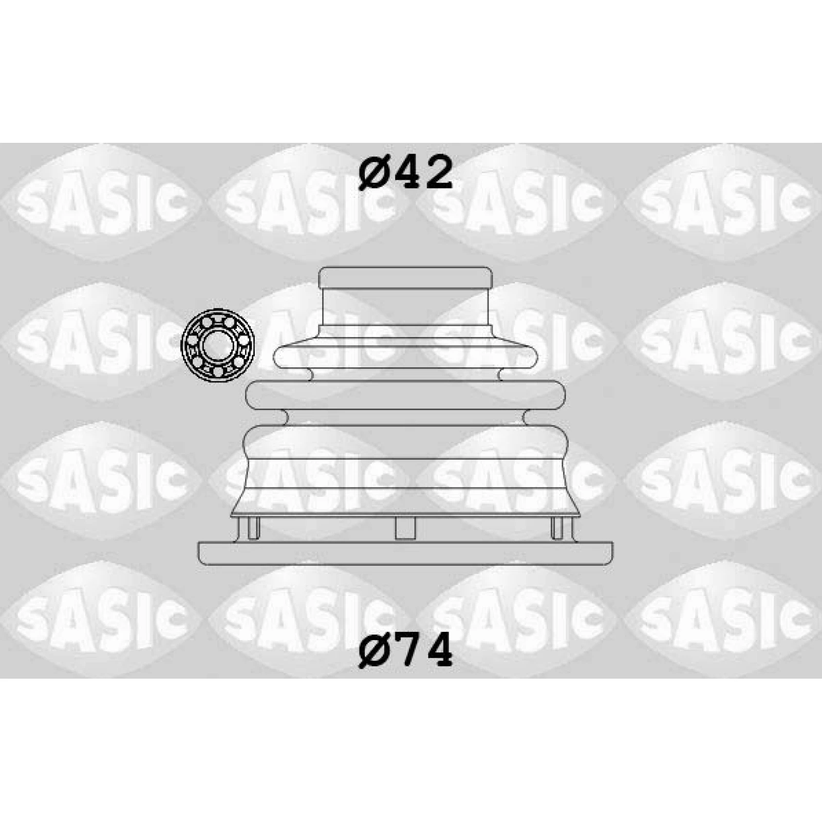 Faltenbalg, Antriebswelle Renault International 4003470