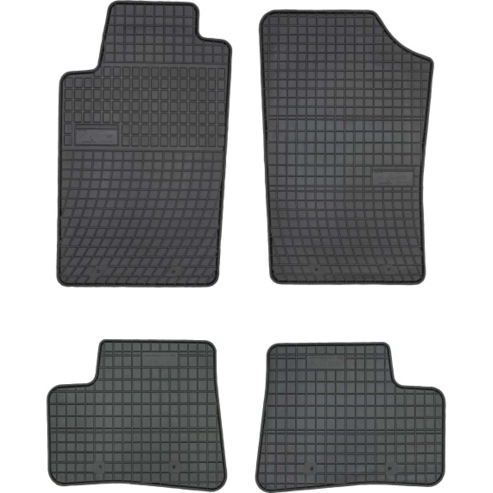 542711 FROGUM passgenaue Kofferraummatte / Gummimatte Peugeot 206-1998-2012