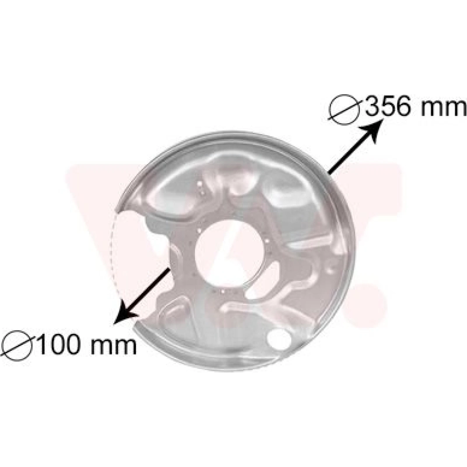 VAN WEZEL Spritzblech, Bremsscheibe 3029373