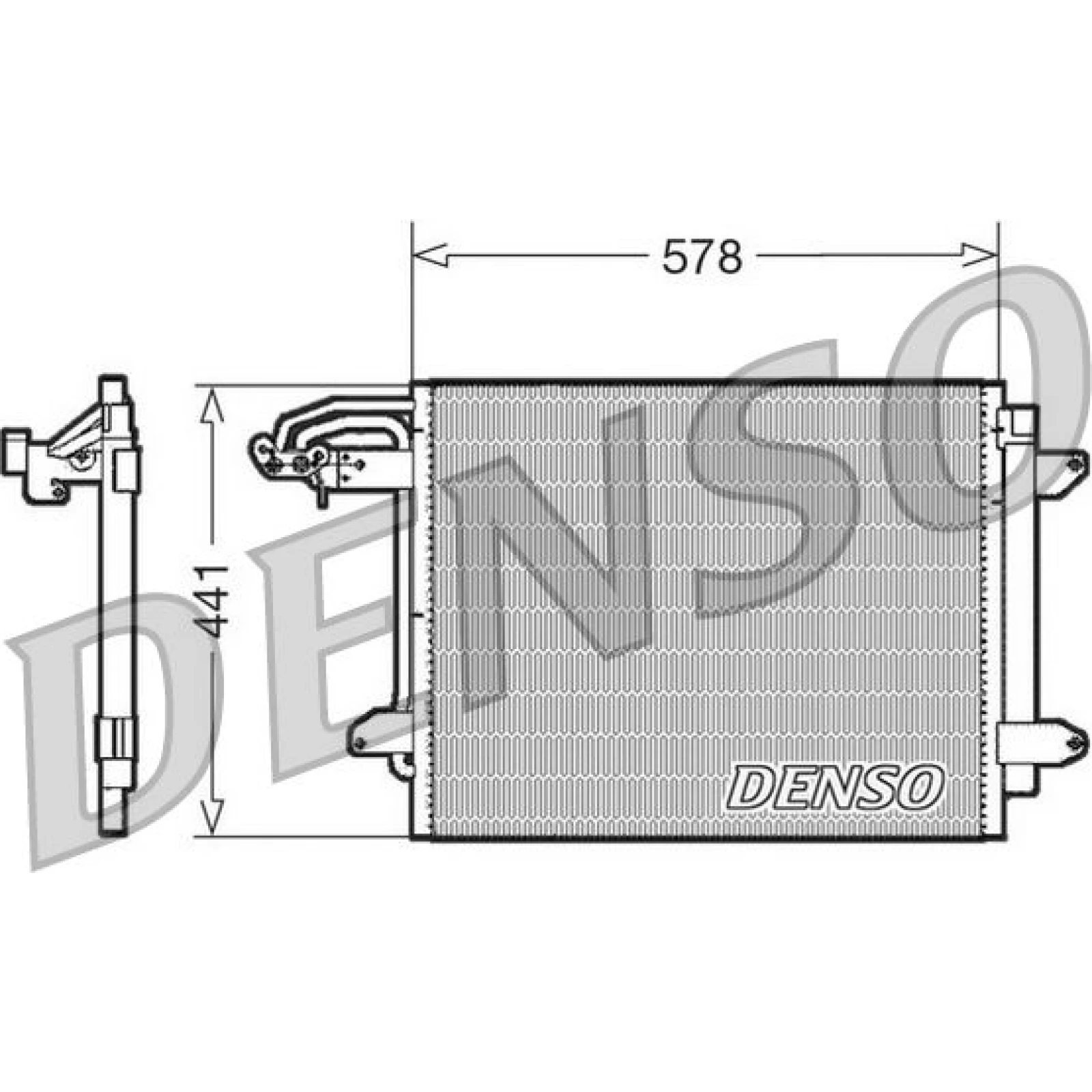DENSO Klimaanlagenkühler DCN32030