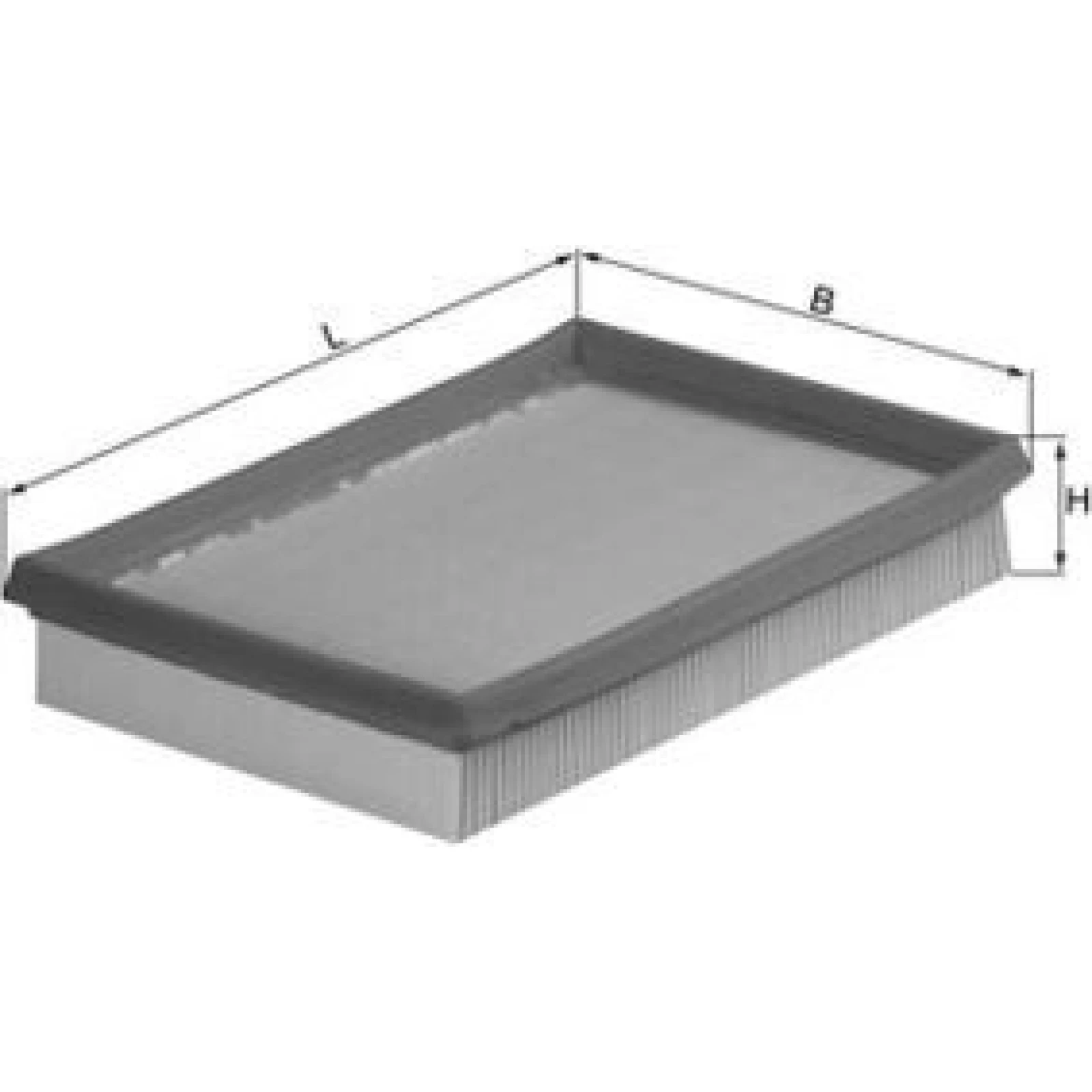 MAHLE Luftfilter LX 675