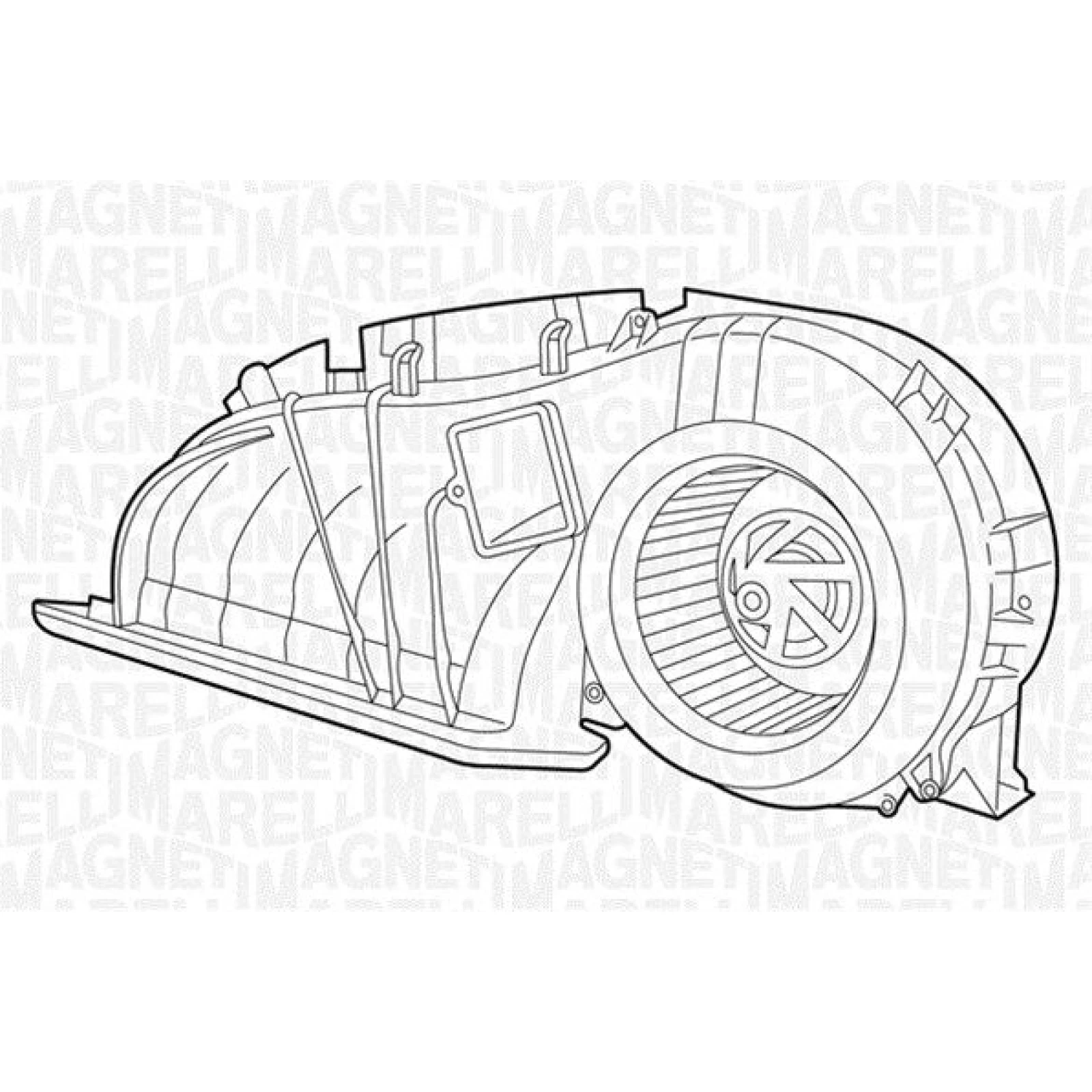 Elektromotor, Innenraumgebläse 069401324010