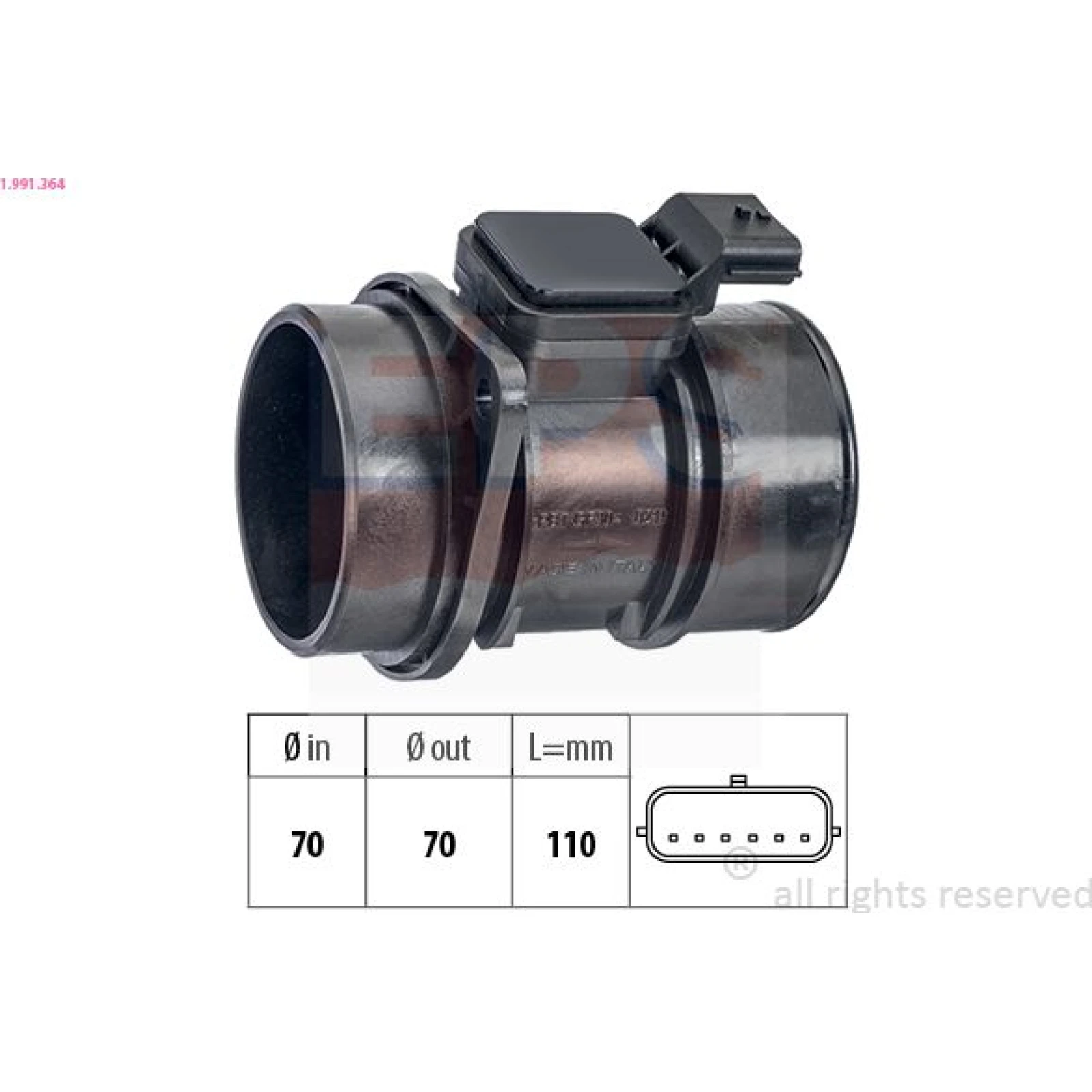 Luftmassenmesser 1.991.364