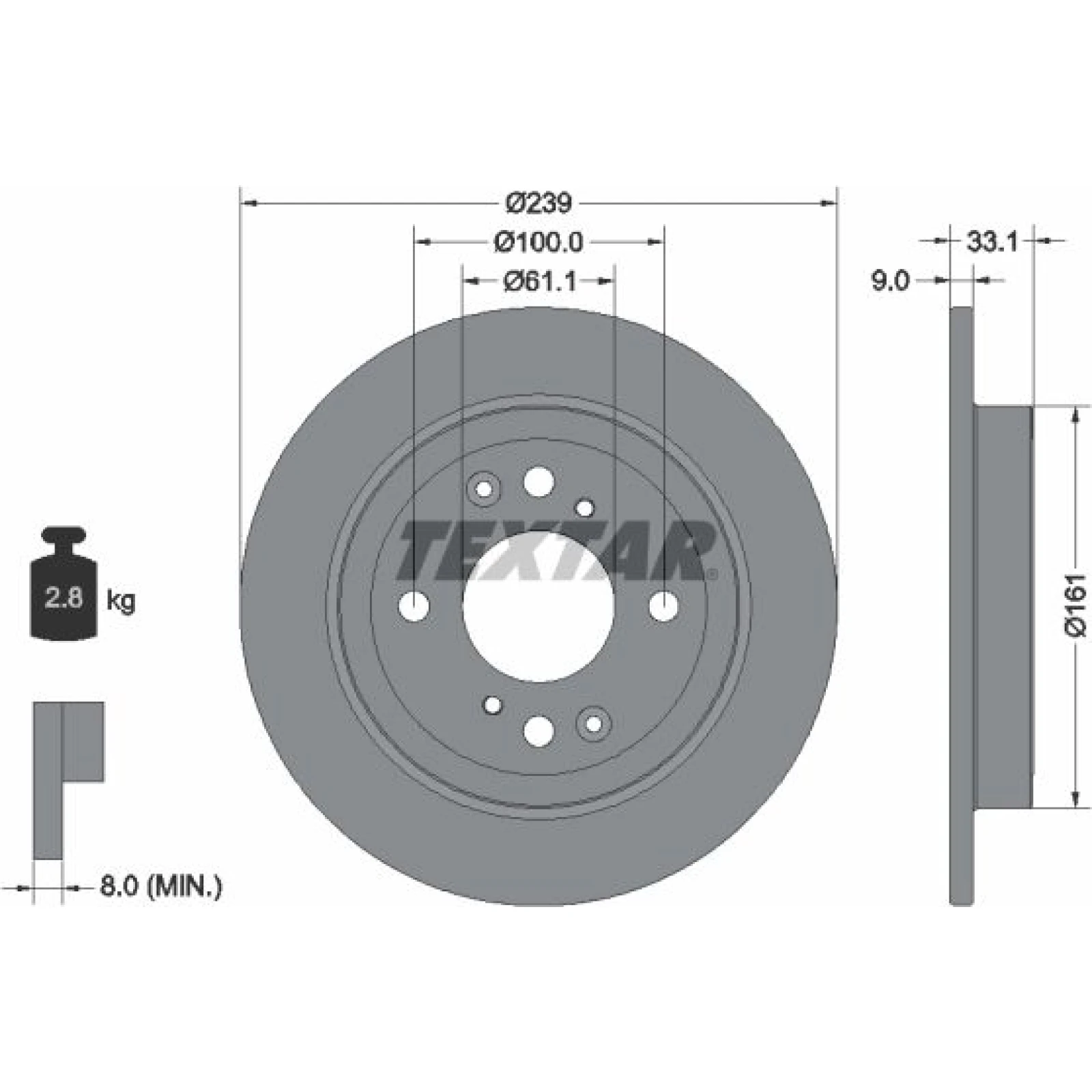 Bremsscheibe 92304403