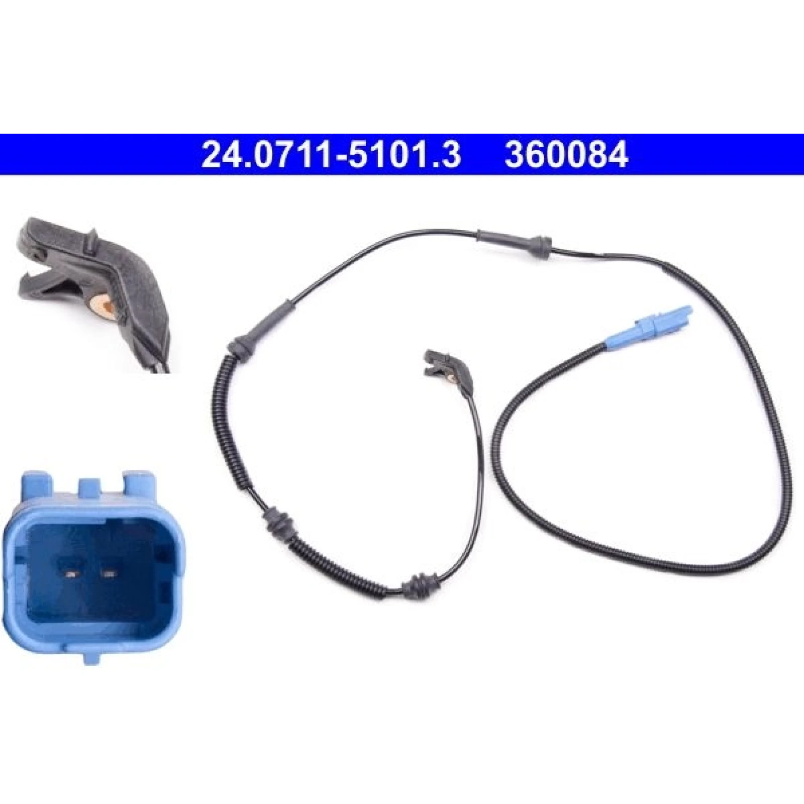 ATE ABS Sensor 24.0711-5101.3