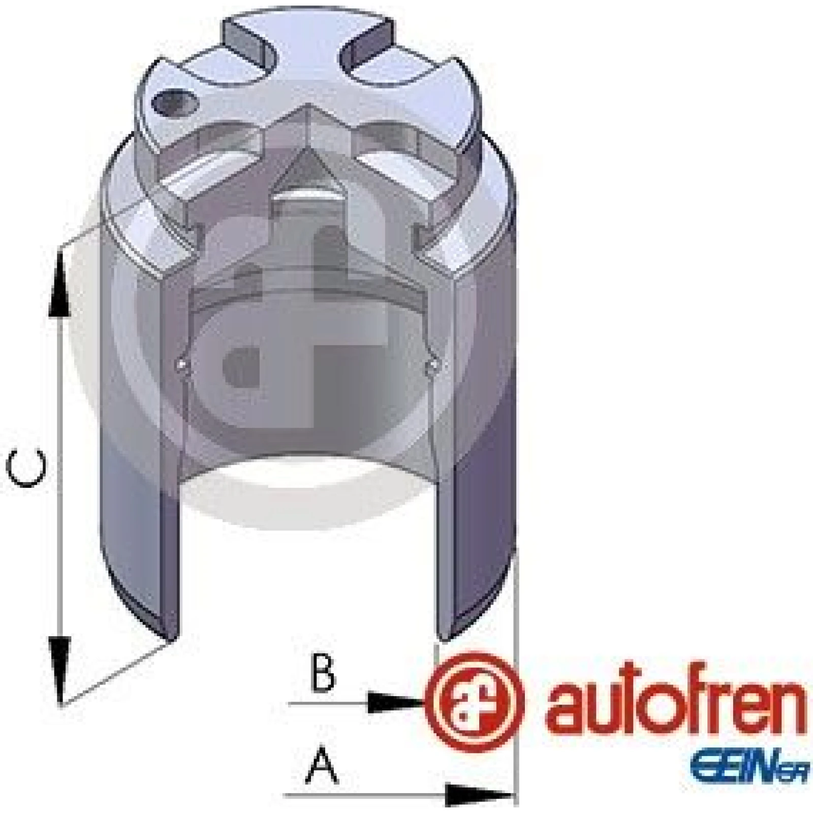 Kolben, Bremssattel D025418