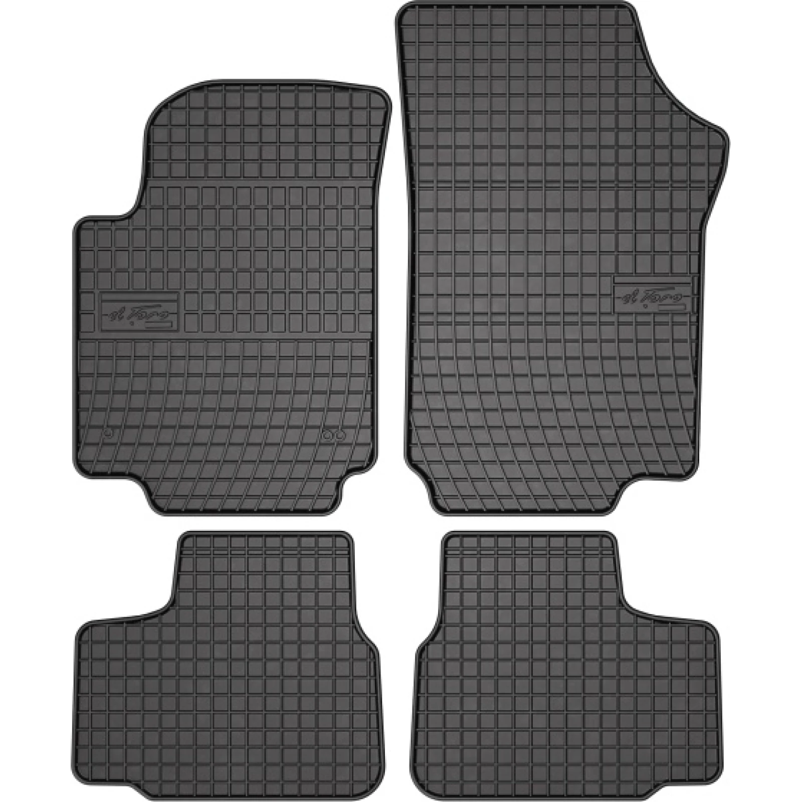Passgenaue Kofferraummatte Gummimatten Vw Up 2012- / Skoda Citigo 2012 0399