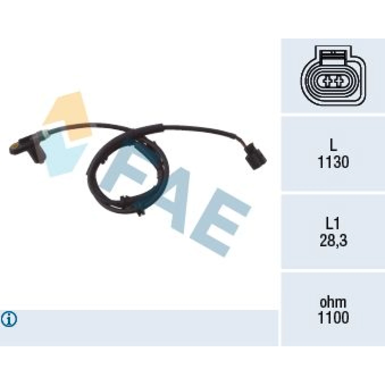 FAE Sensor, Raddrehzahl 78025
