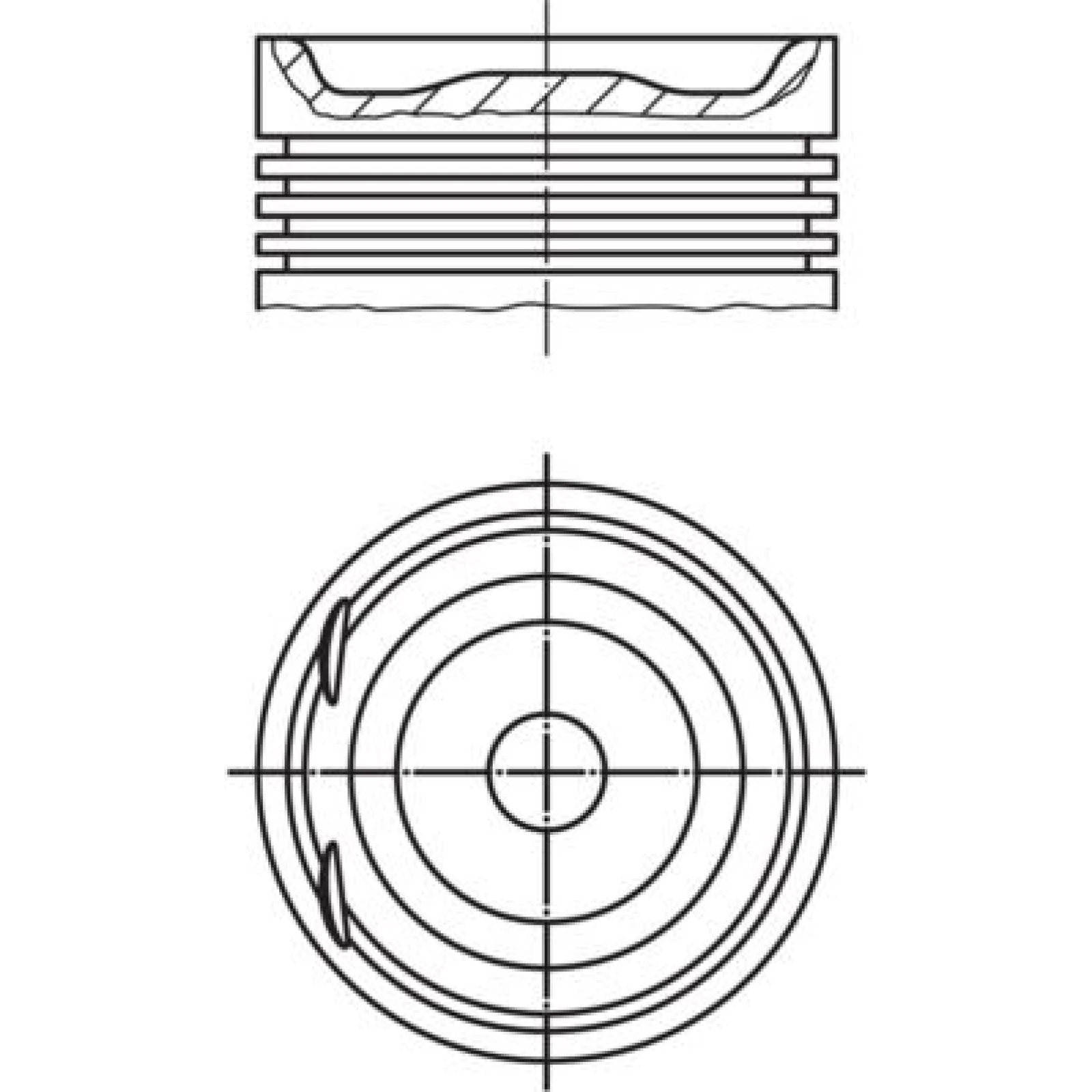 MAHLE Kolben 012 20 03