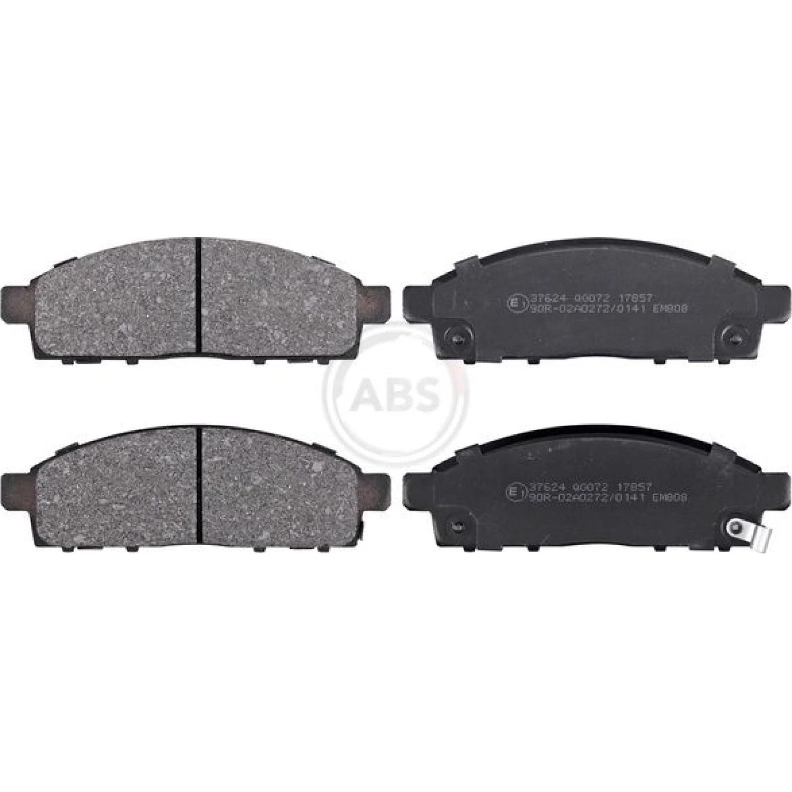 A.B.S. Bremsbeläge 37624