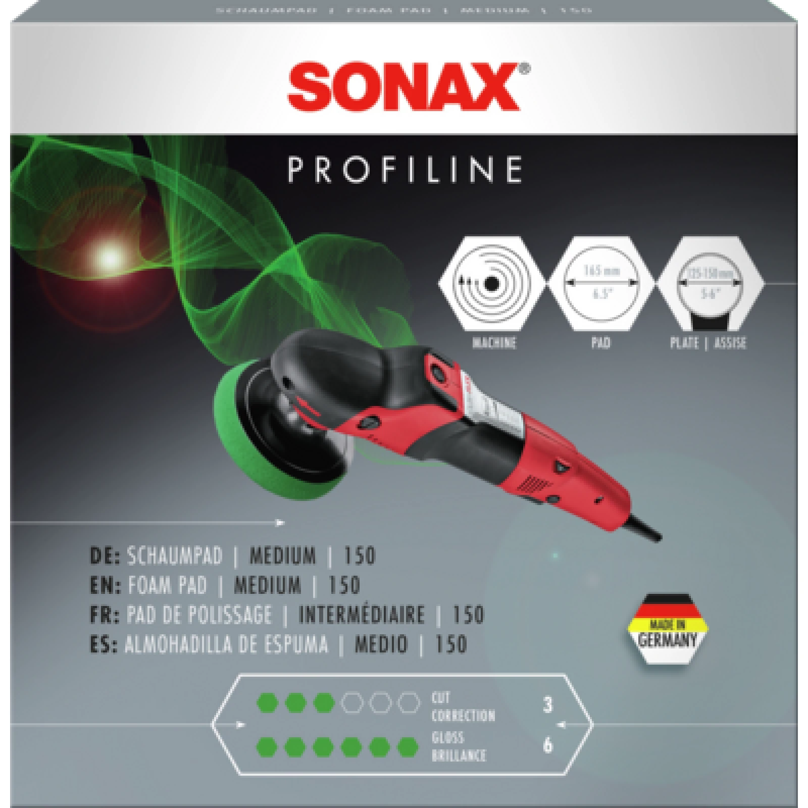 Sonax SchaumPad medium 150, 1Stk 04985410