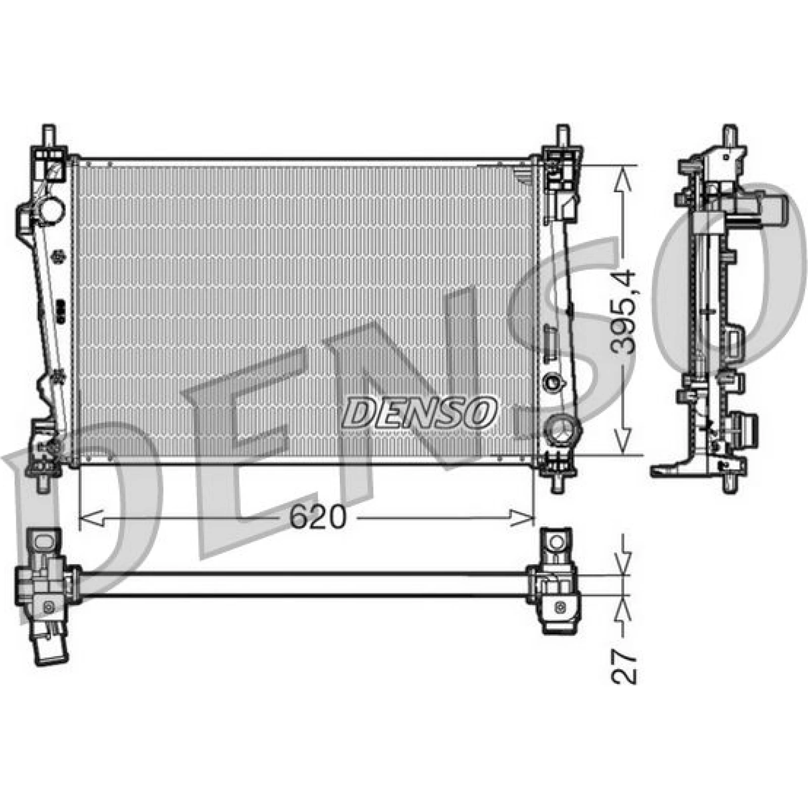 DENSO Motorkühler DRM01006
