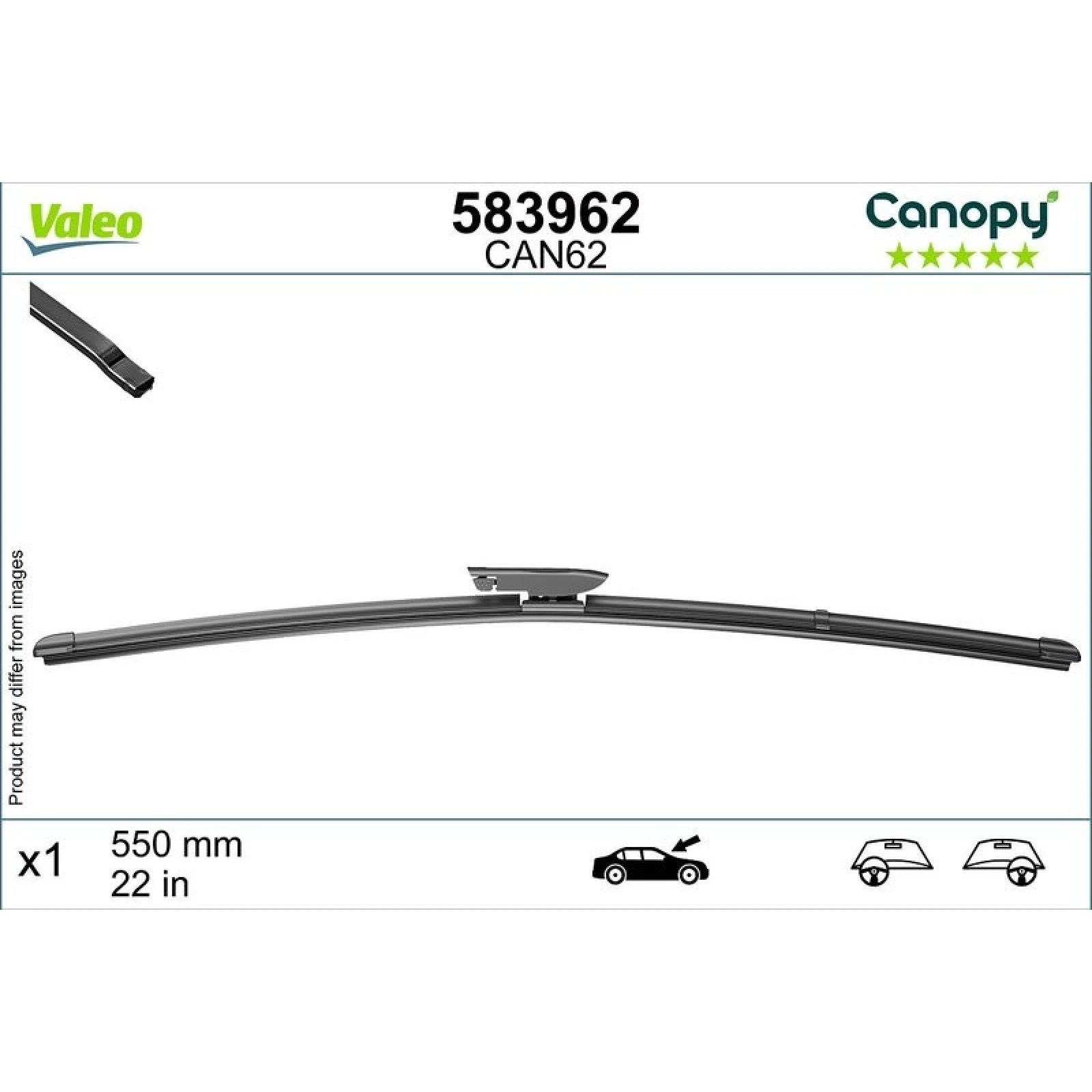 VALEO Scheibenwischer 583962