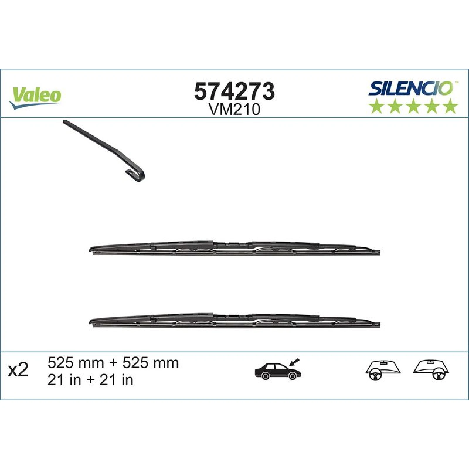 Valeo Silencio Performance 574273