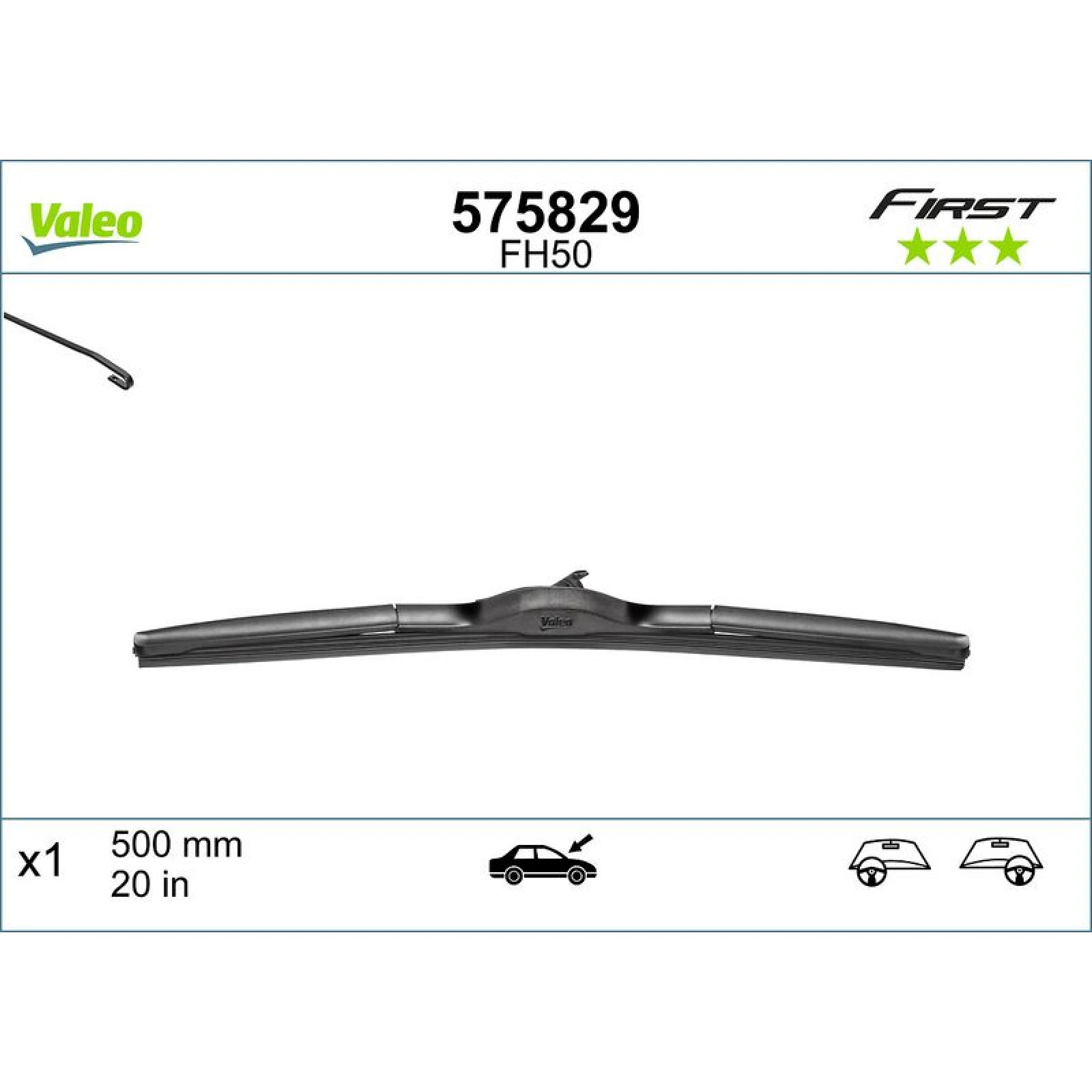 VALEO First Hybrid 500mm x1 575829
