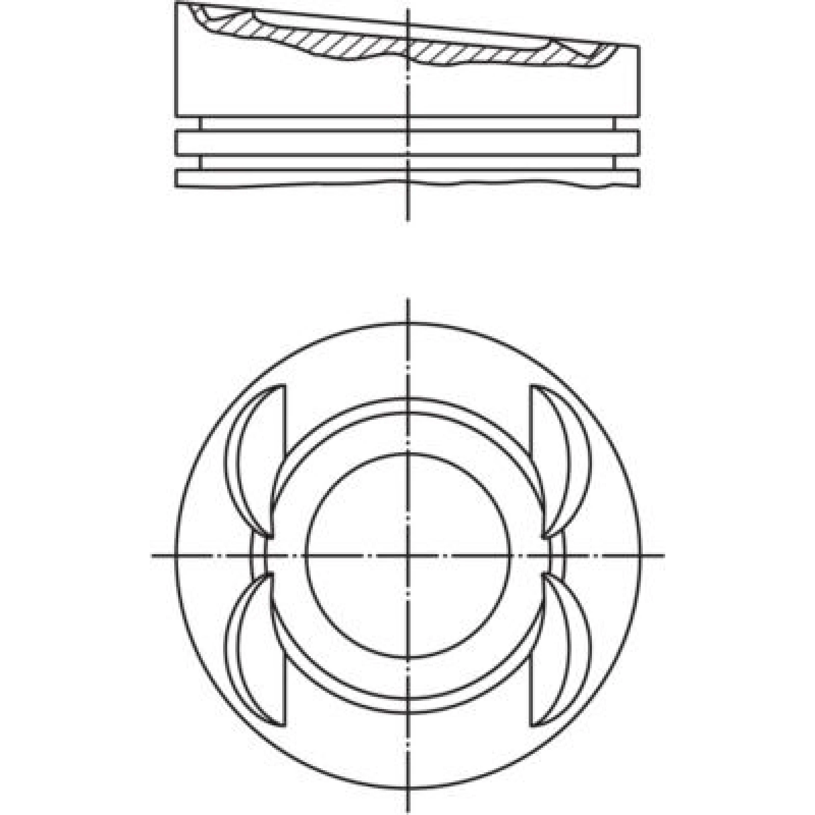 MAHLE Kolben 028 03 00