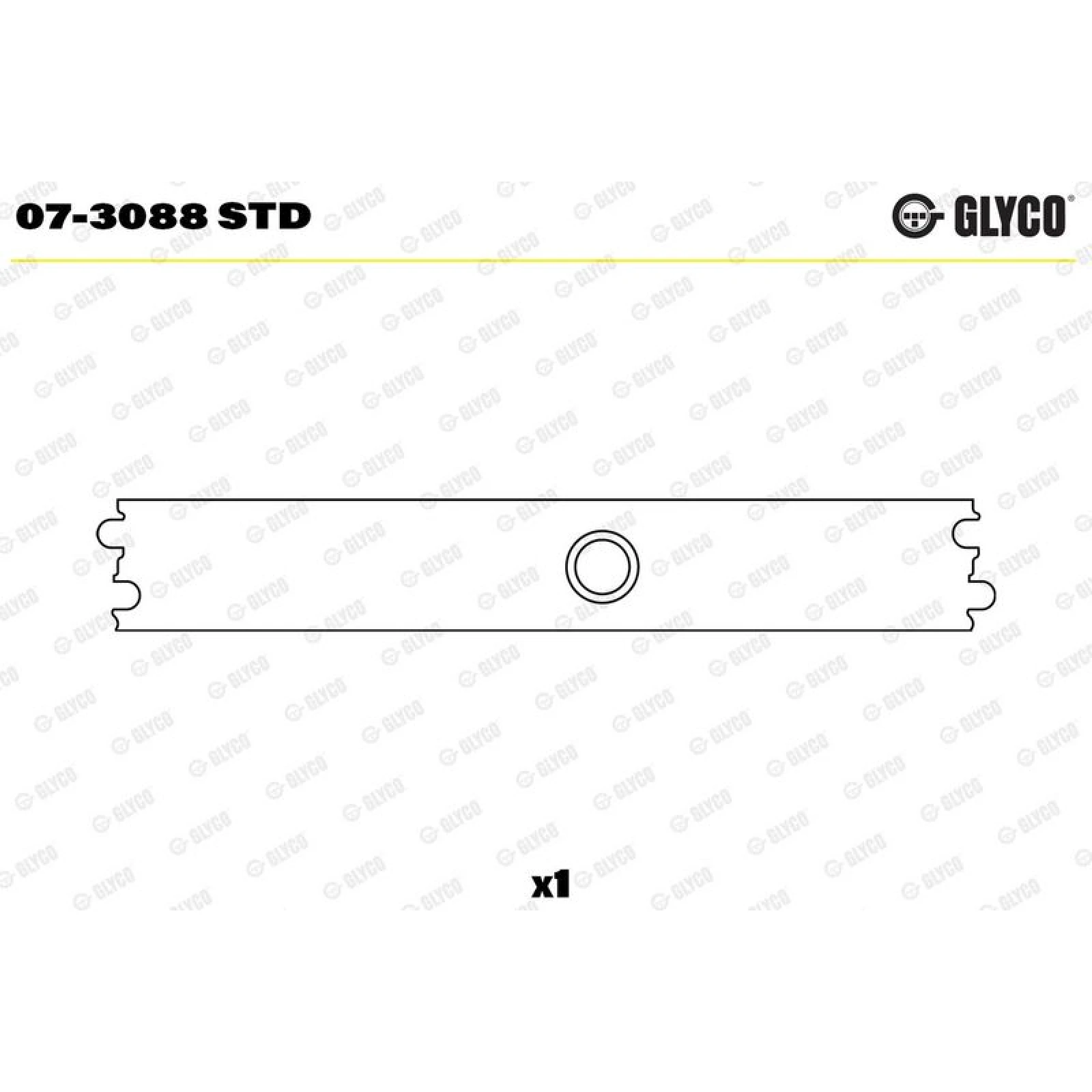 GLYCO Buchse, Kipphebel 07-3088 STD