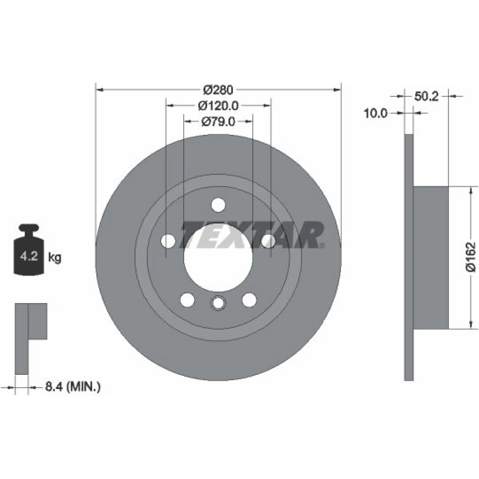 Bremsscheibe Mini T. Countryman/Paceman 10 92238703