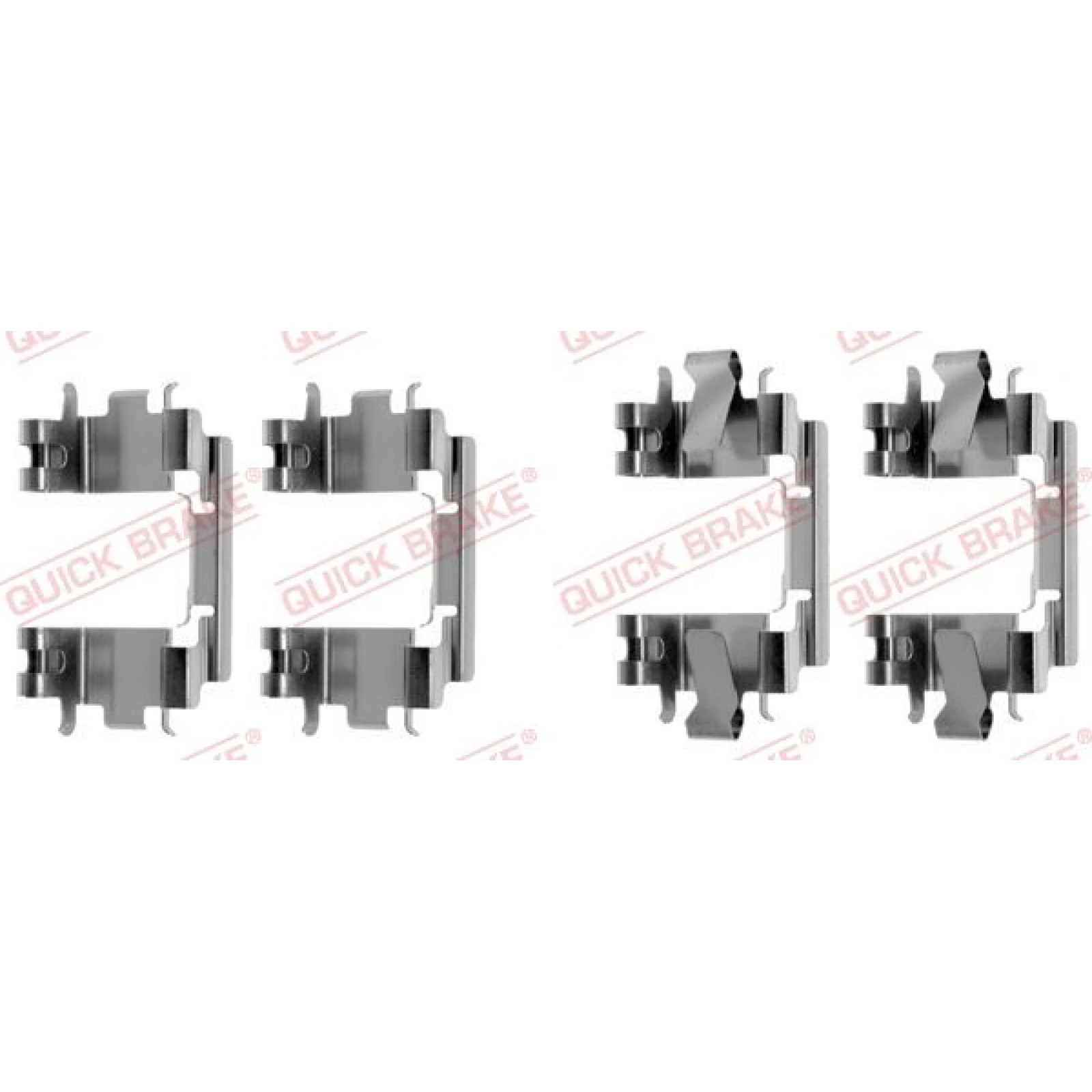 109-1257 Quick Brake Zubehörsatz für Scheibenbremsbeläge 109-1257