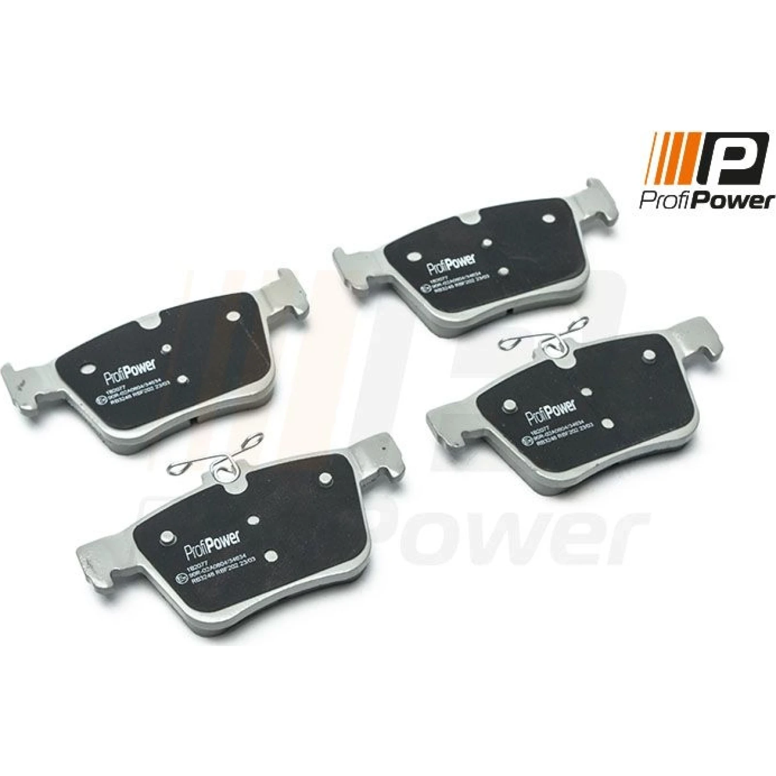 PROFIPOWER Bremsbelagsatz, Scheibenbremse 1B2077